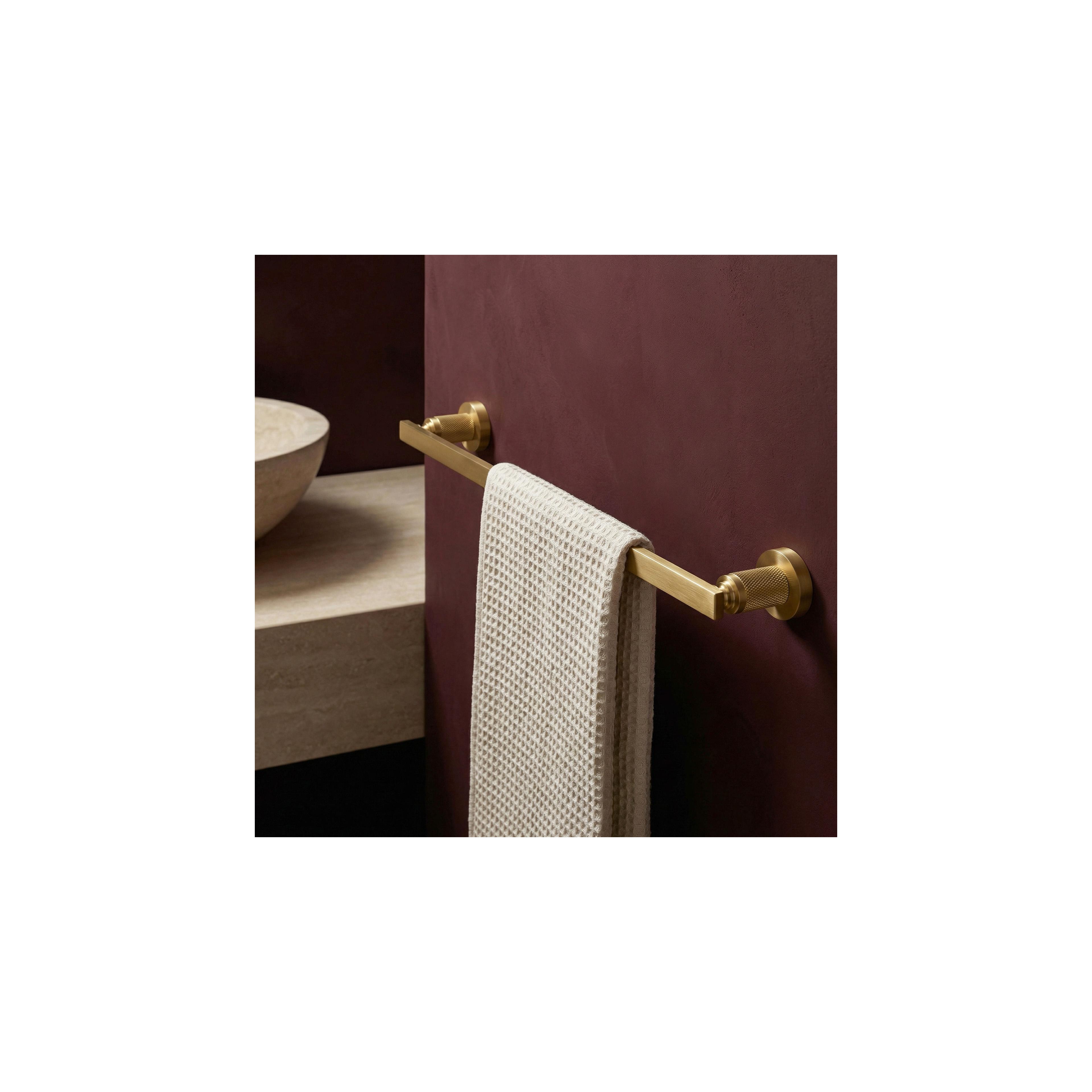 Bathroom hanger 81301 Virro Brush Gold