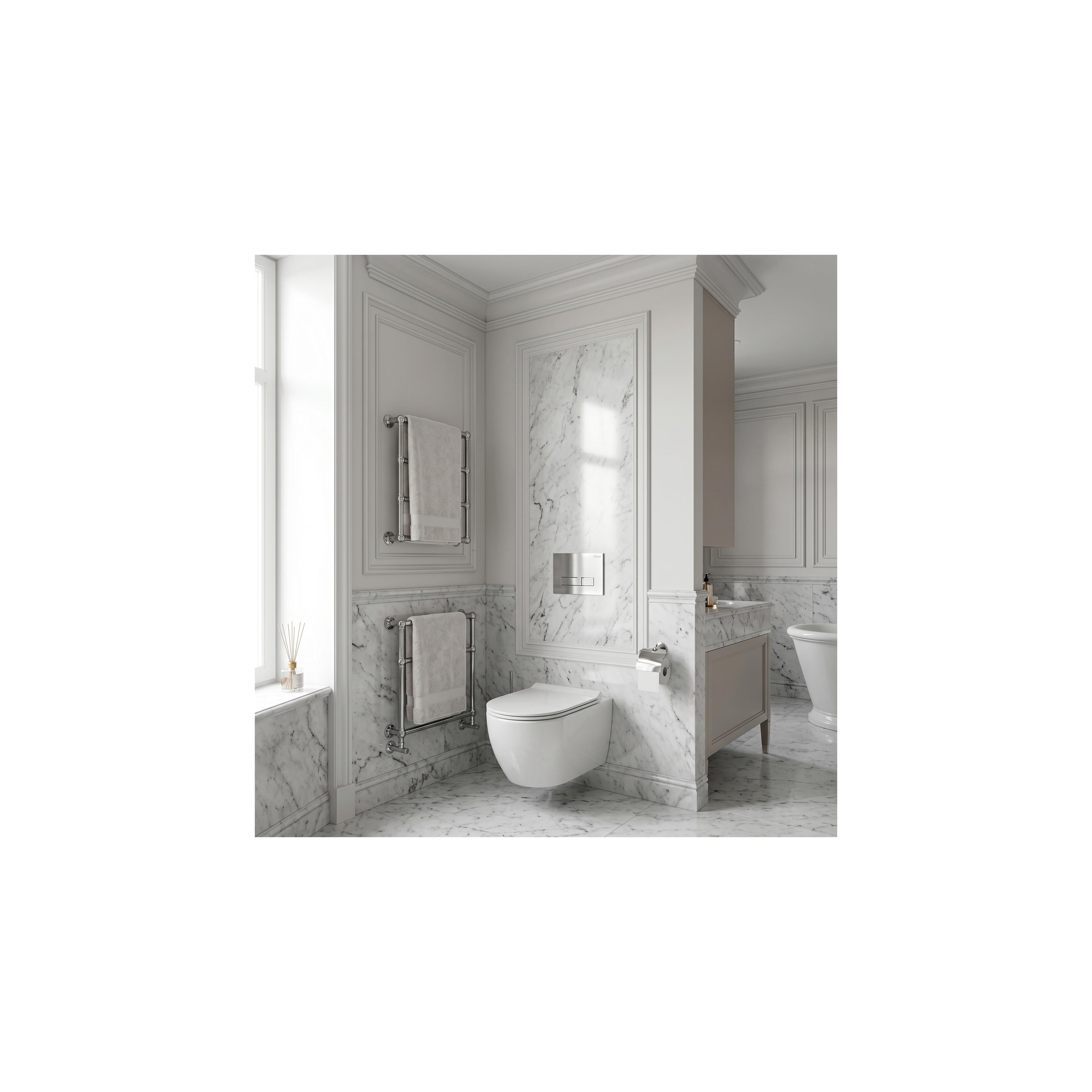 Montagerahmen Unterputz-Set Slim 024N für WC-Becken mit HD Chrom-Taste