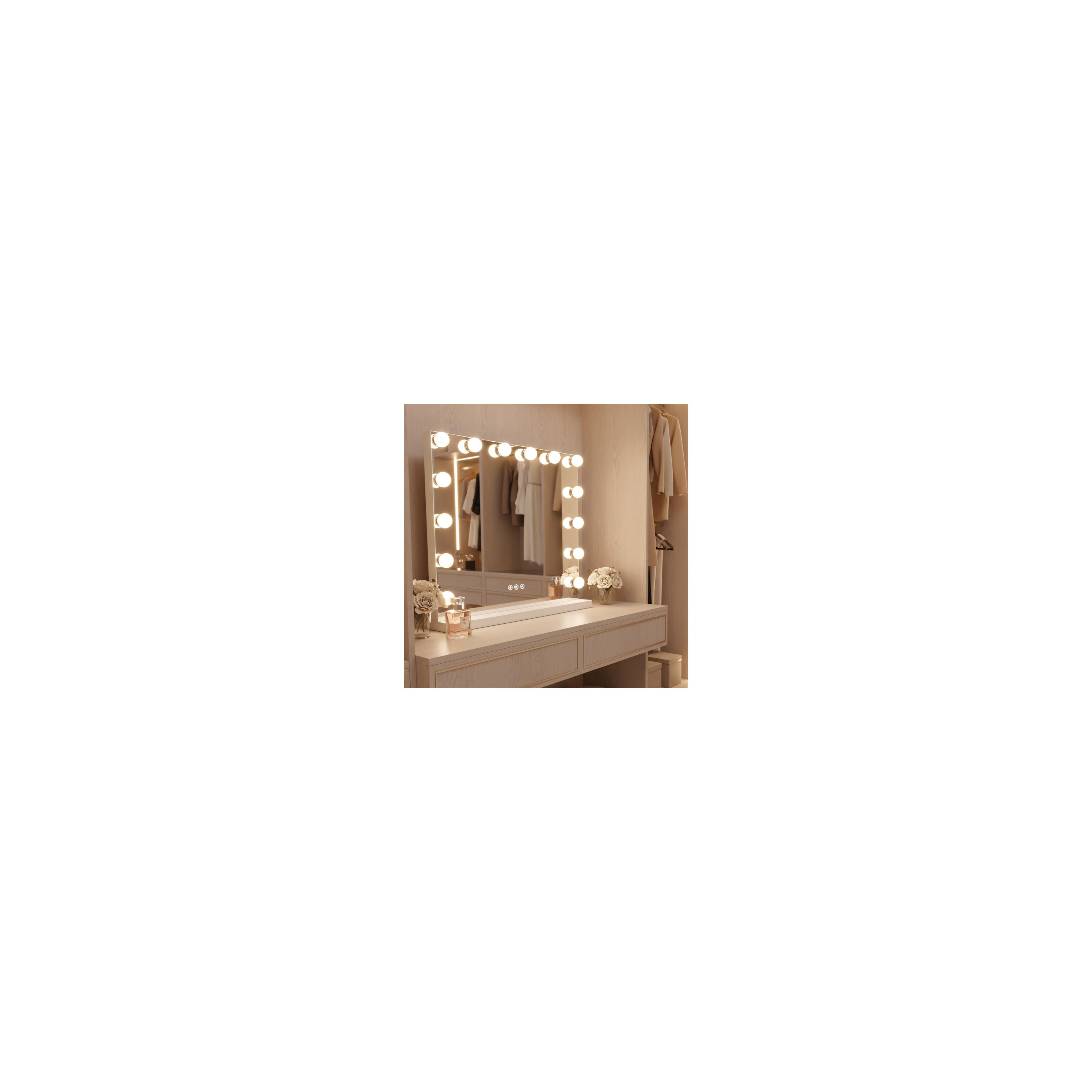Spiegel LED HOLLYWOOD White