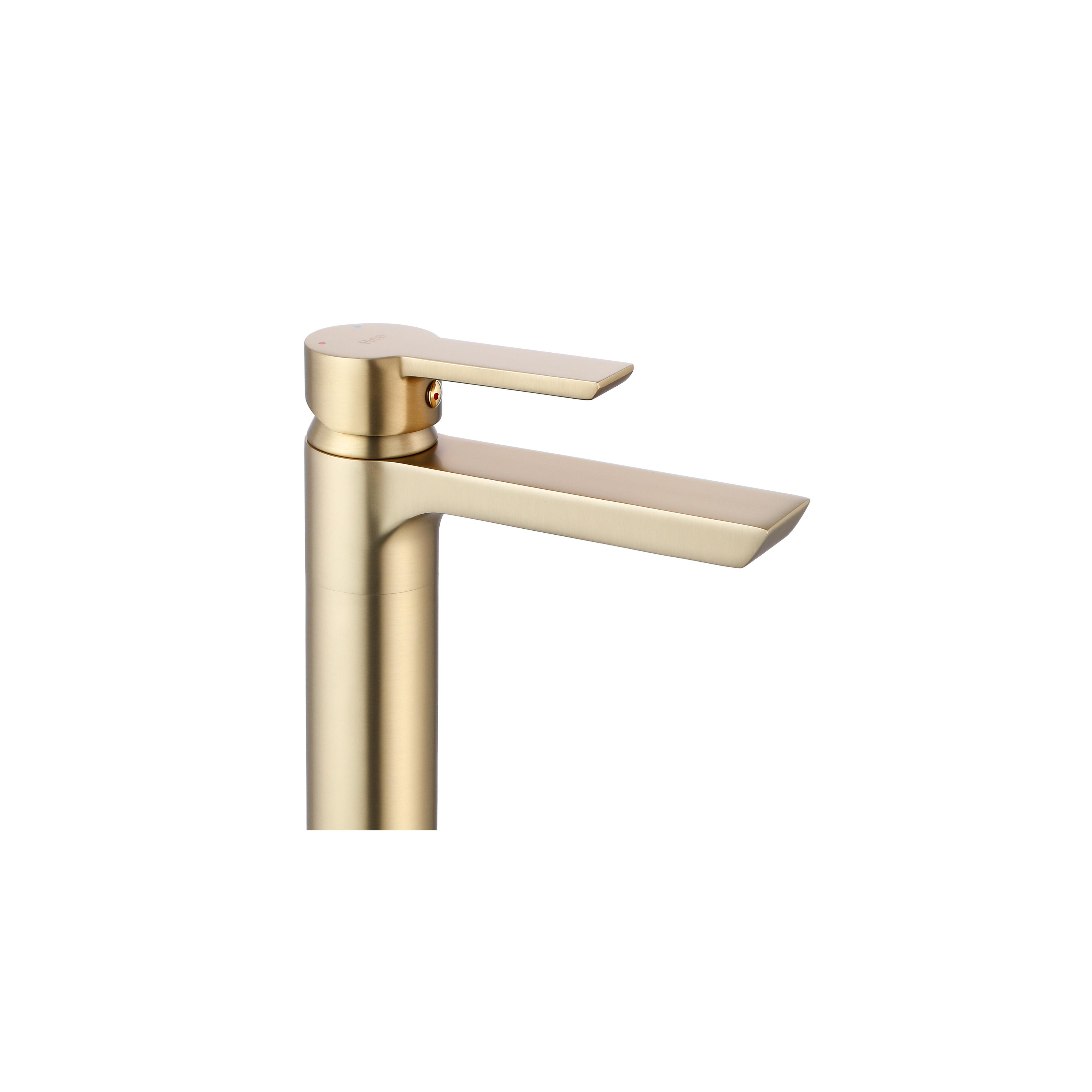Rubinetto da lavabo Rea Argus GOLD BRUSH High