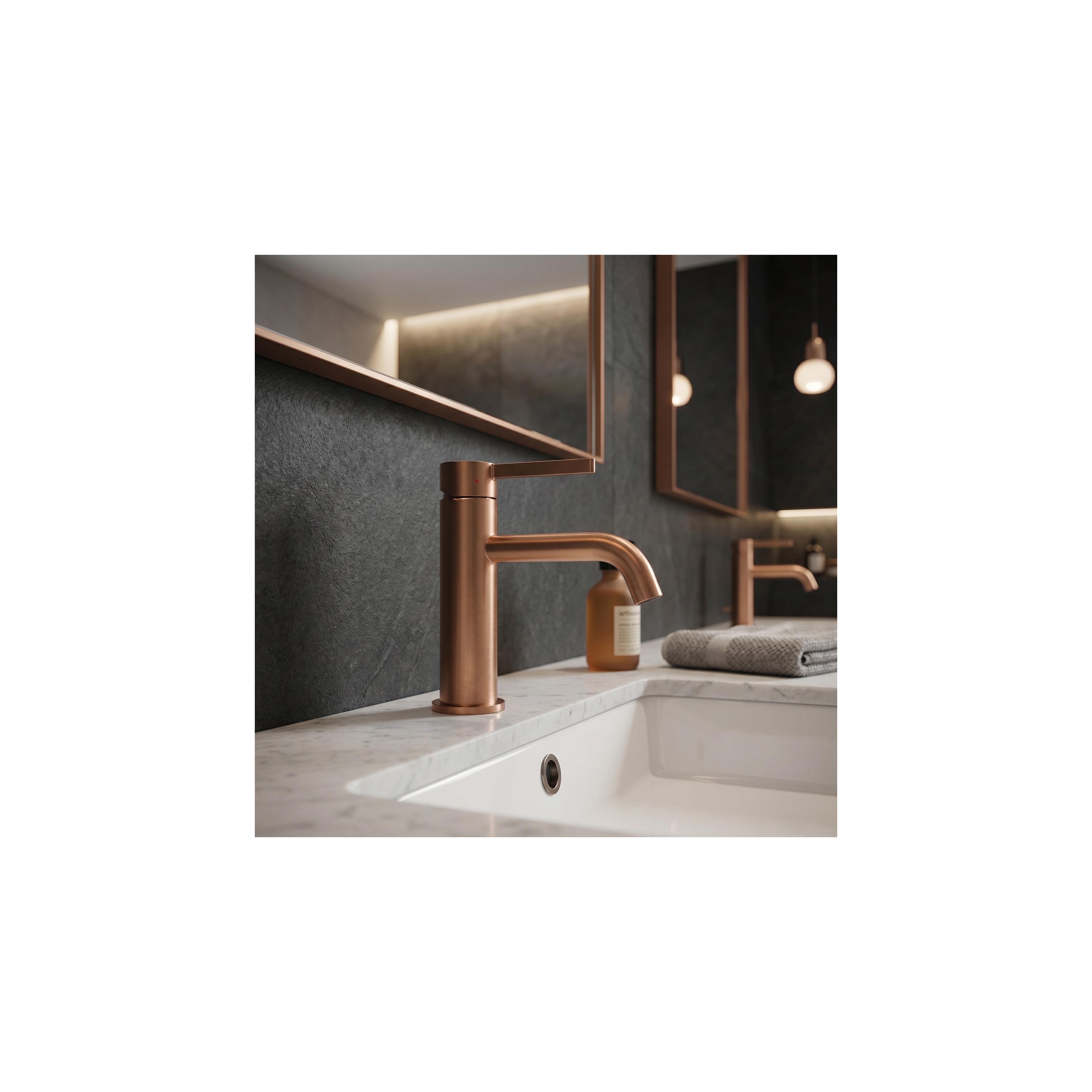 Bathroom faucet Rea Foster Brush Copper