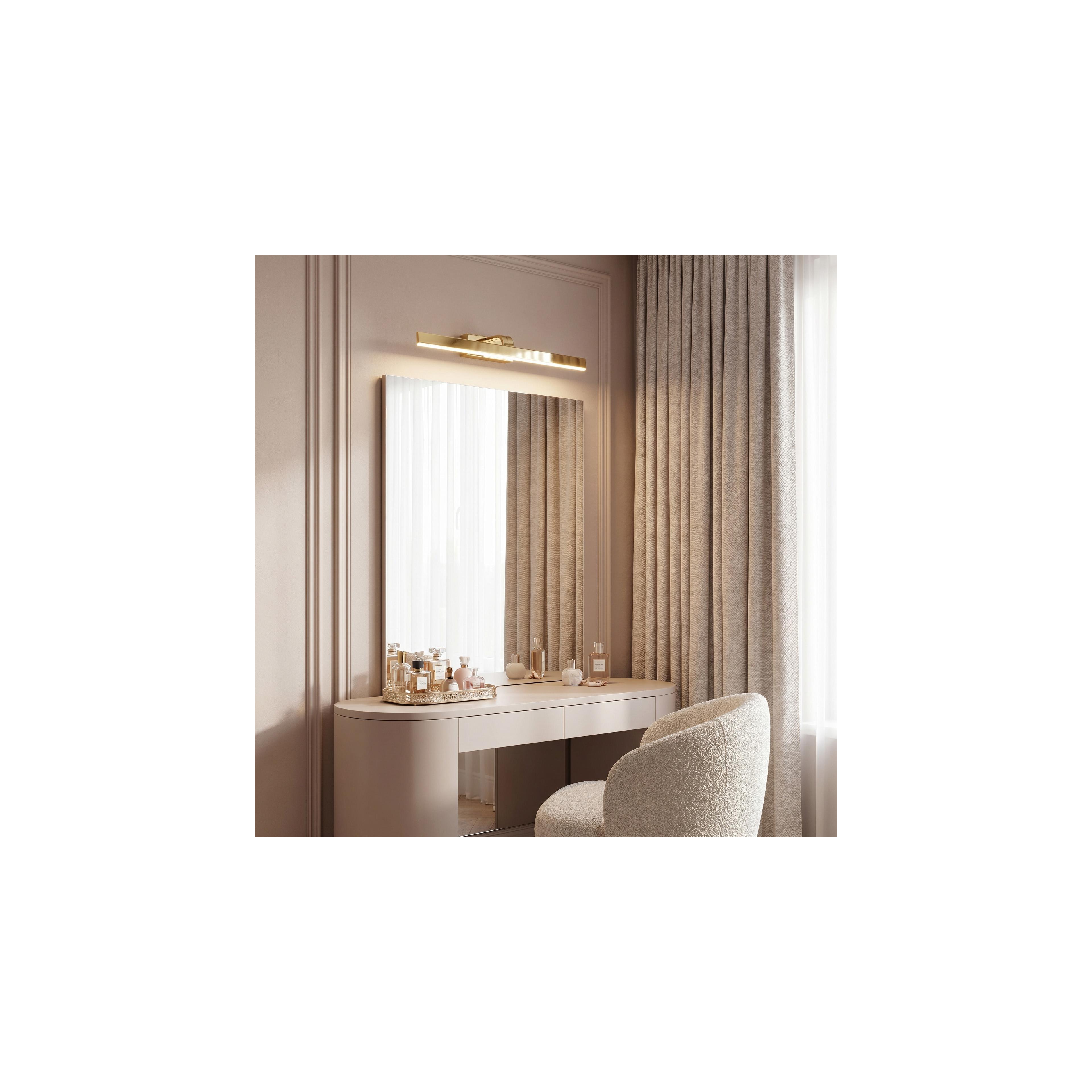 Bad LED-Wandleuchte SWE005-1W 58cm GOLD