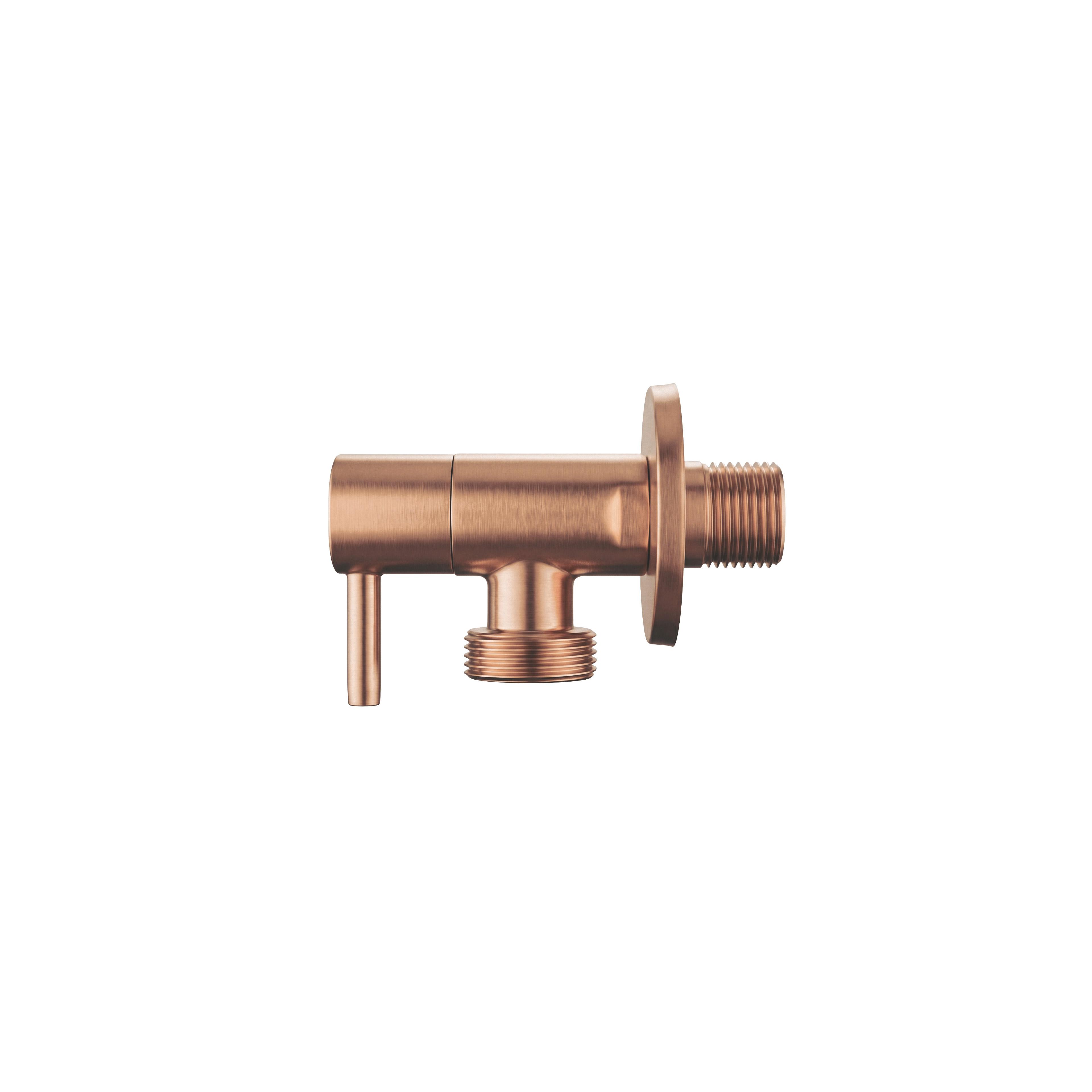 Ъглов вентил 1/2" x 3/4" Brush Copper