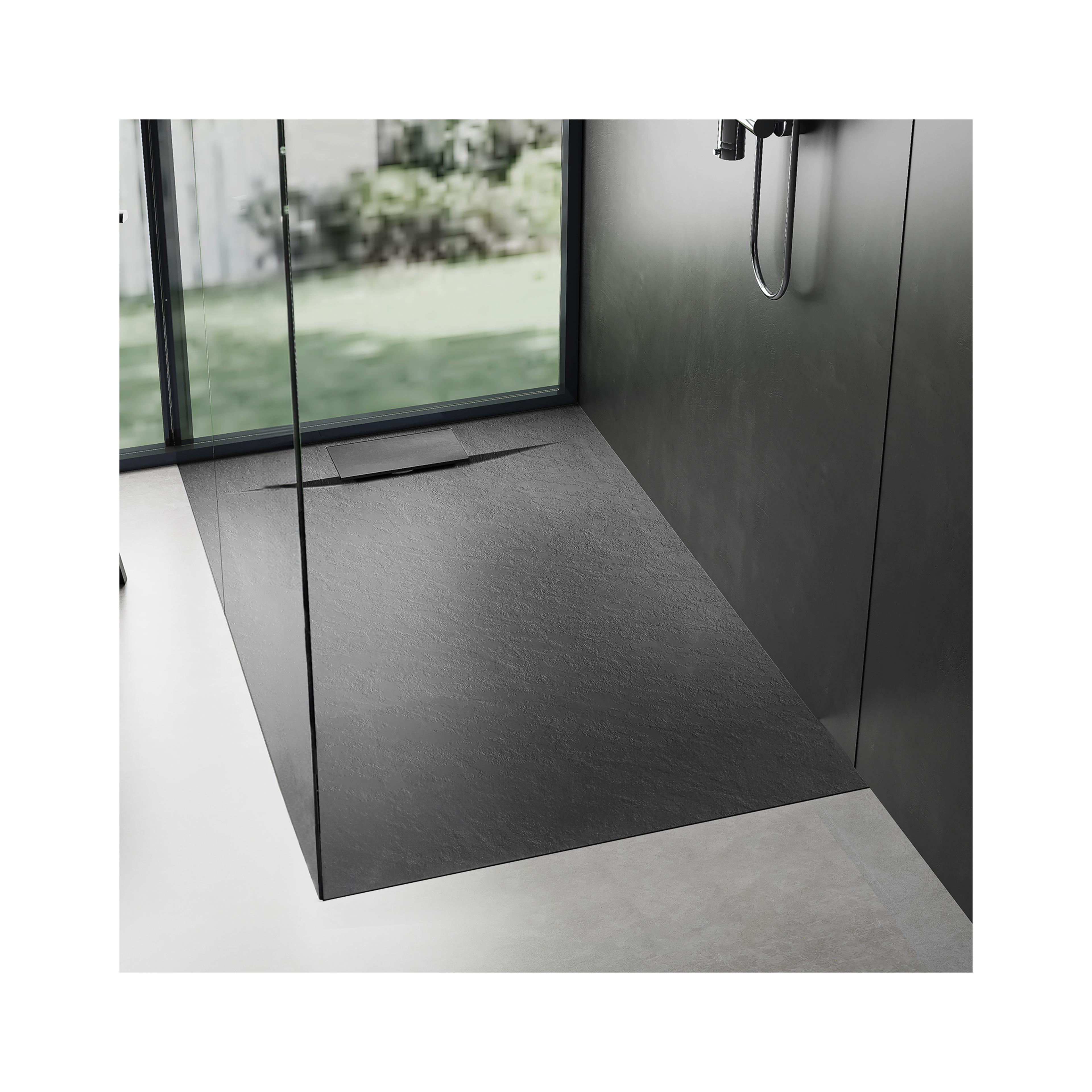 Bazalt Black 80x100tuš kada