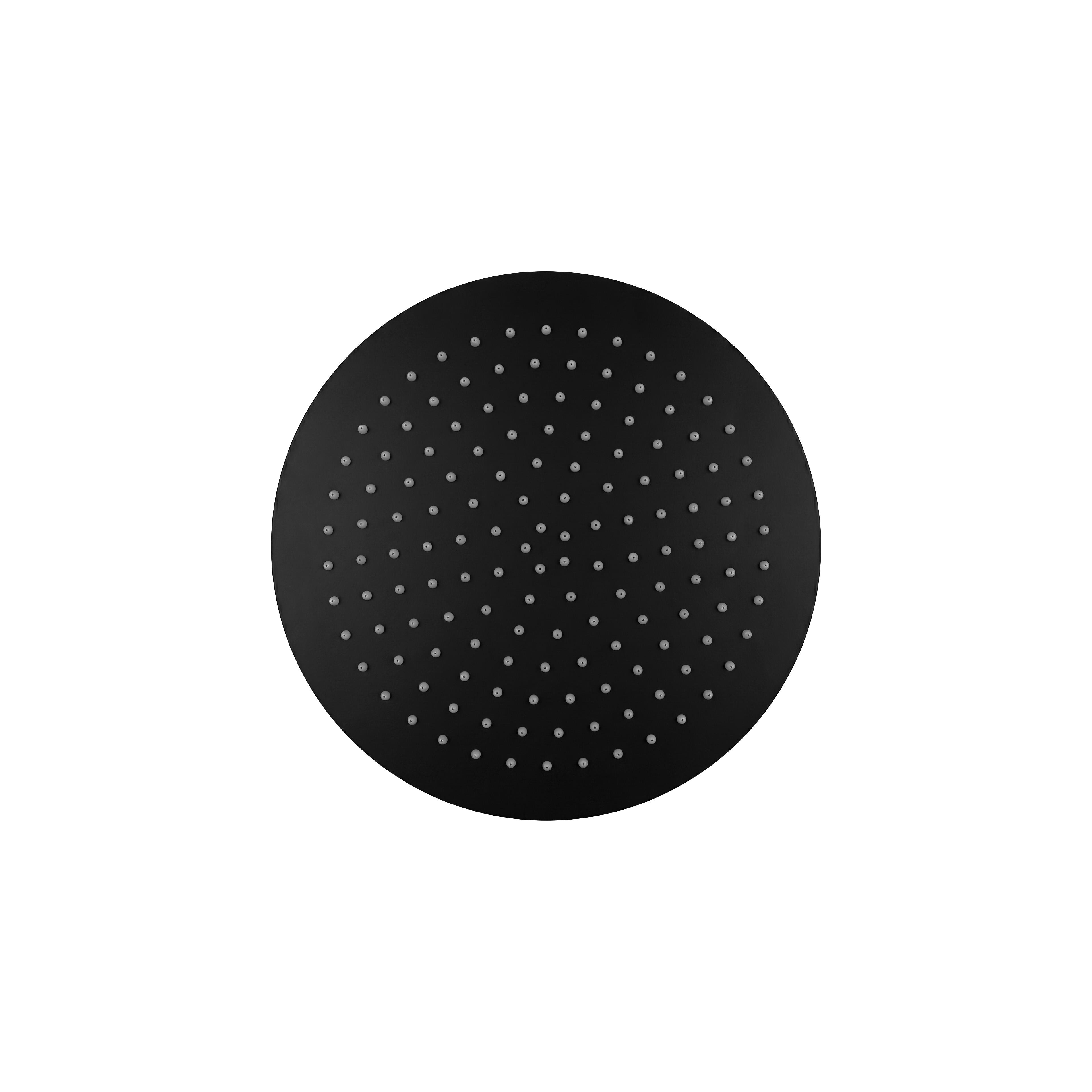 Кръгла душ глава REA JS-P014B 30cm Black