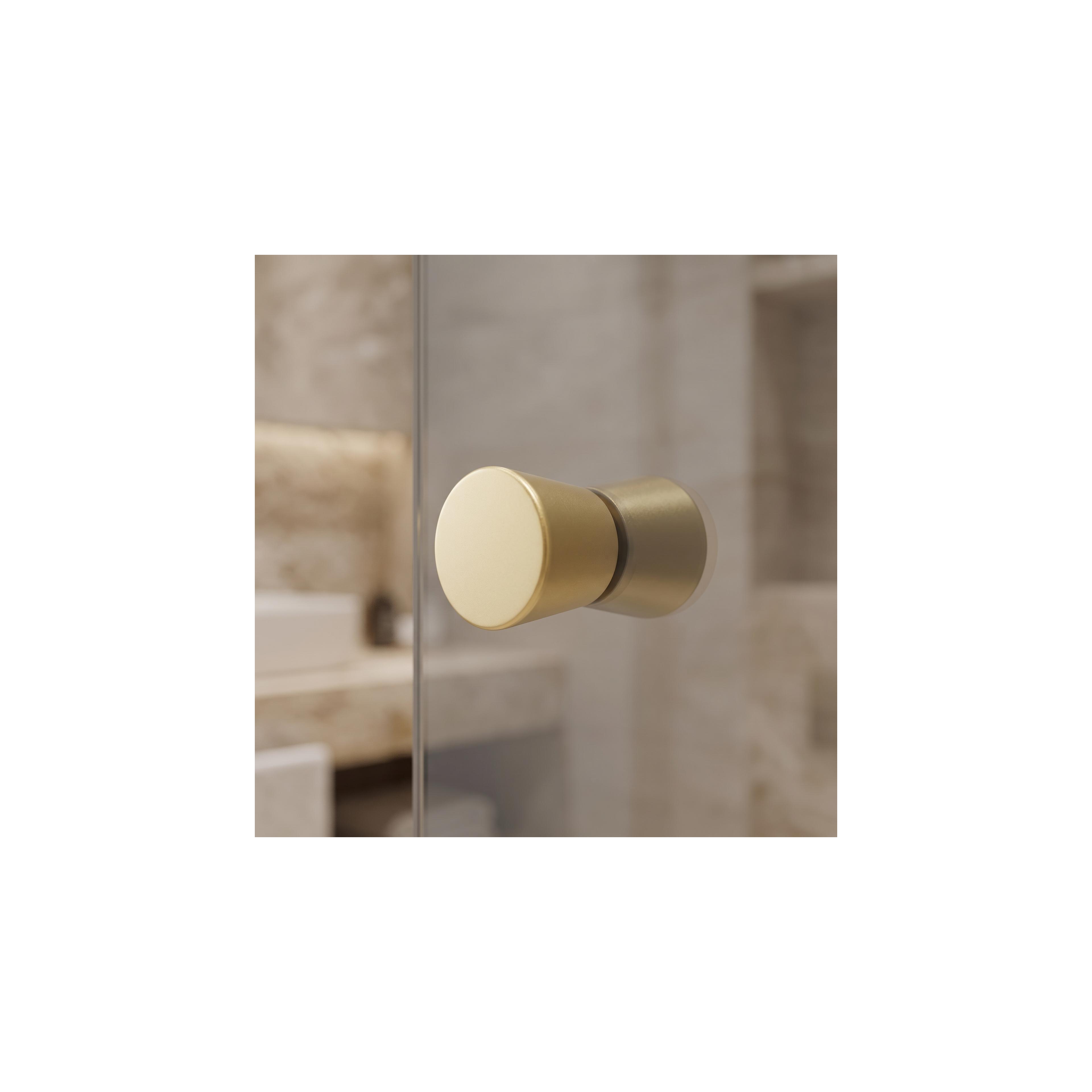 Shower door handle Rea 03 Brushed Gold