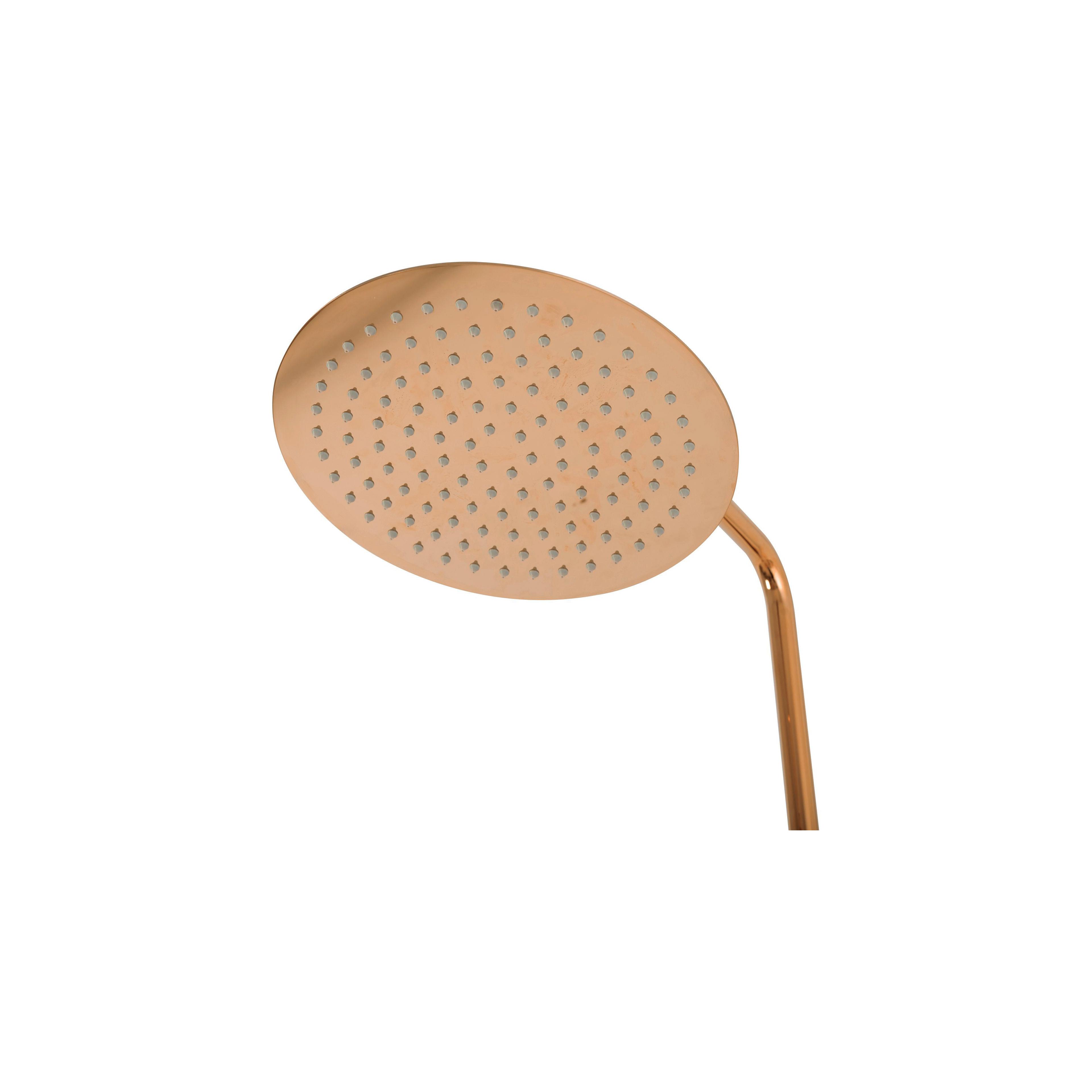 Kit de douche avec thermostat REA Lungo Copper