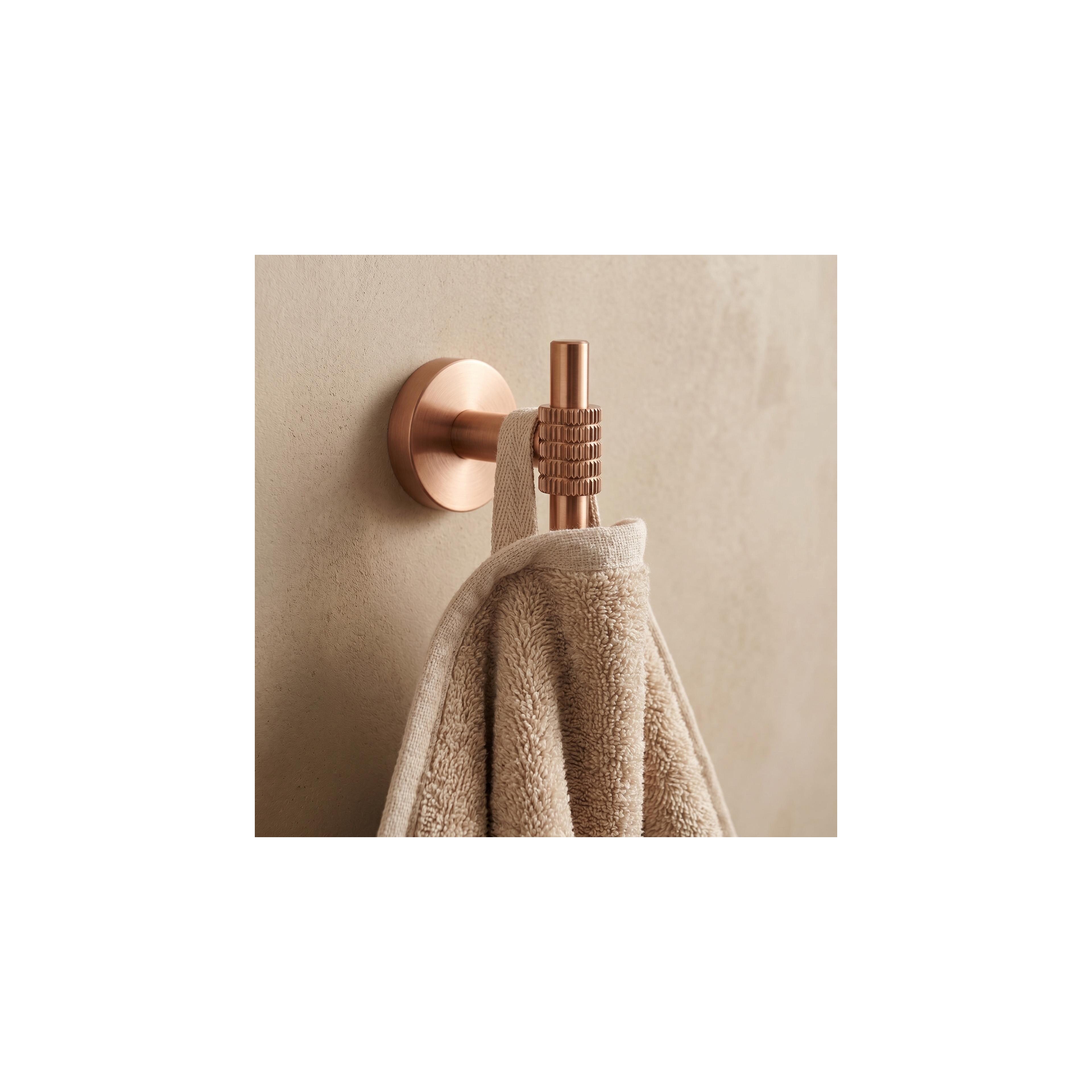 Patère de salle de bain 29104  Riwon Brush Copper