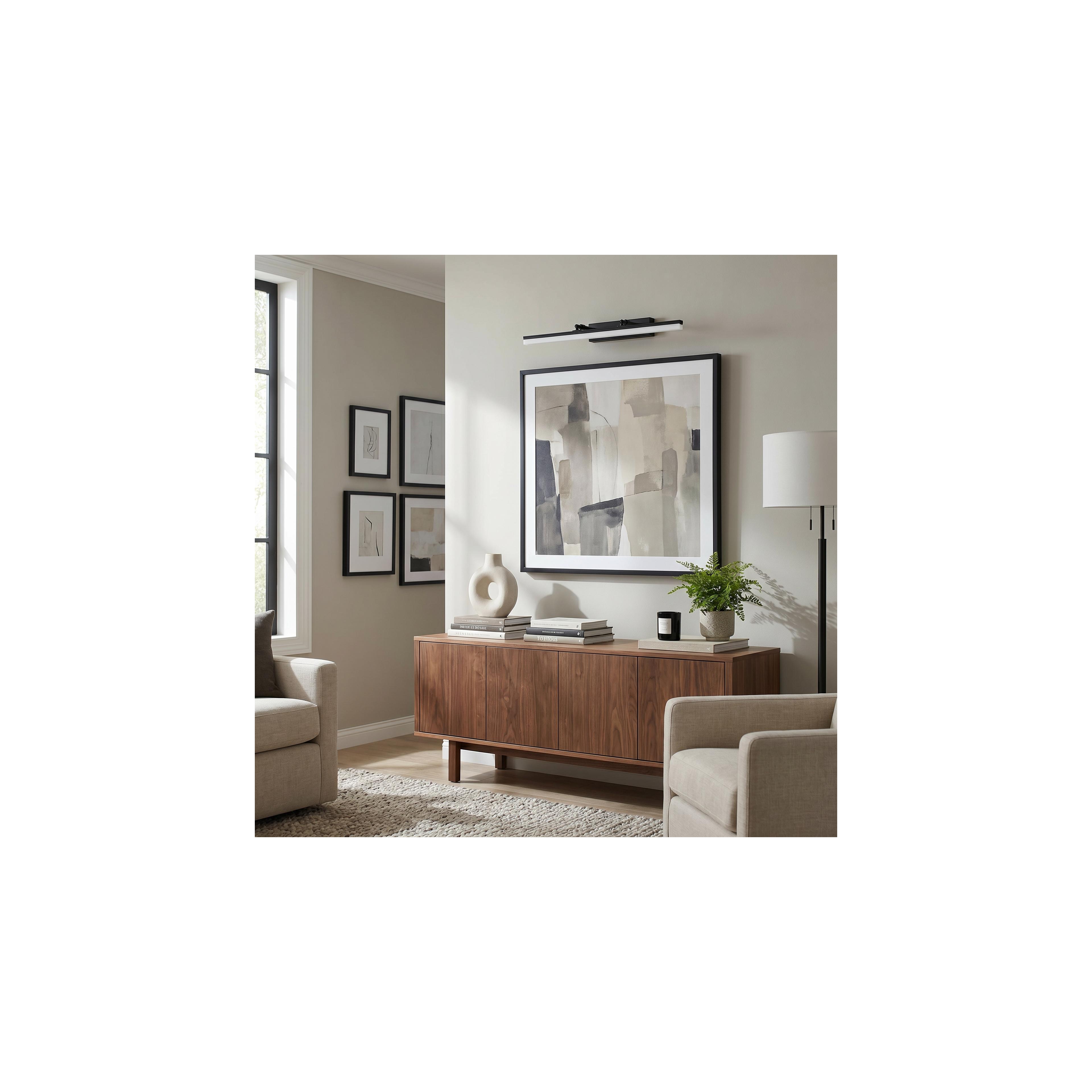 Bad LED-Wandleuchte APP1879-1W 60cm BLACK