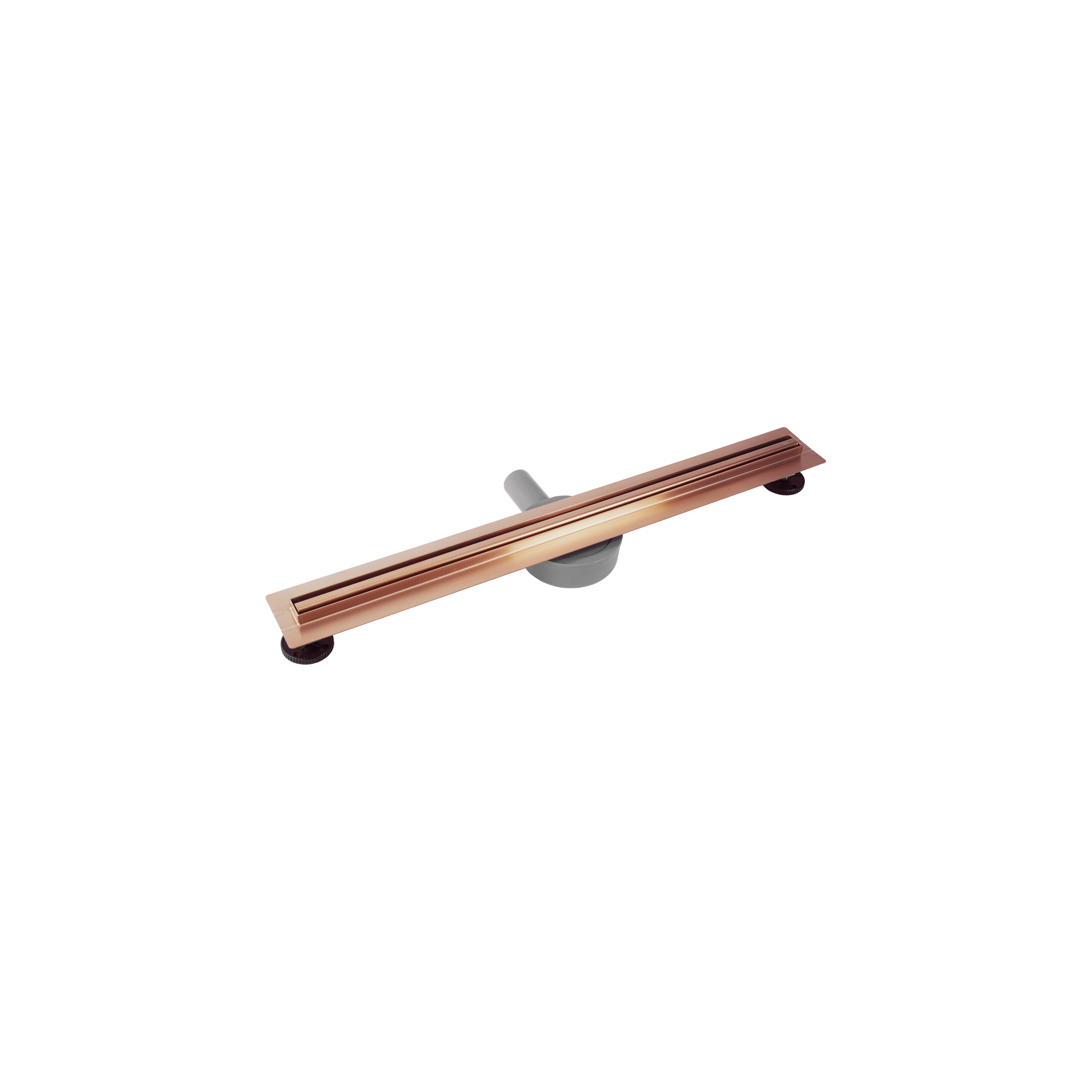 Linear drainage REA Neox Slim pro Brushed Copper 90