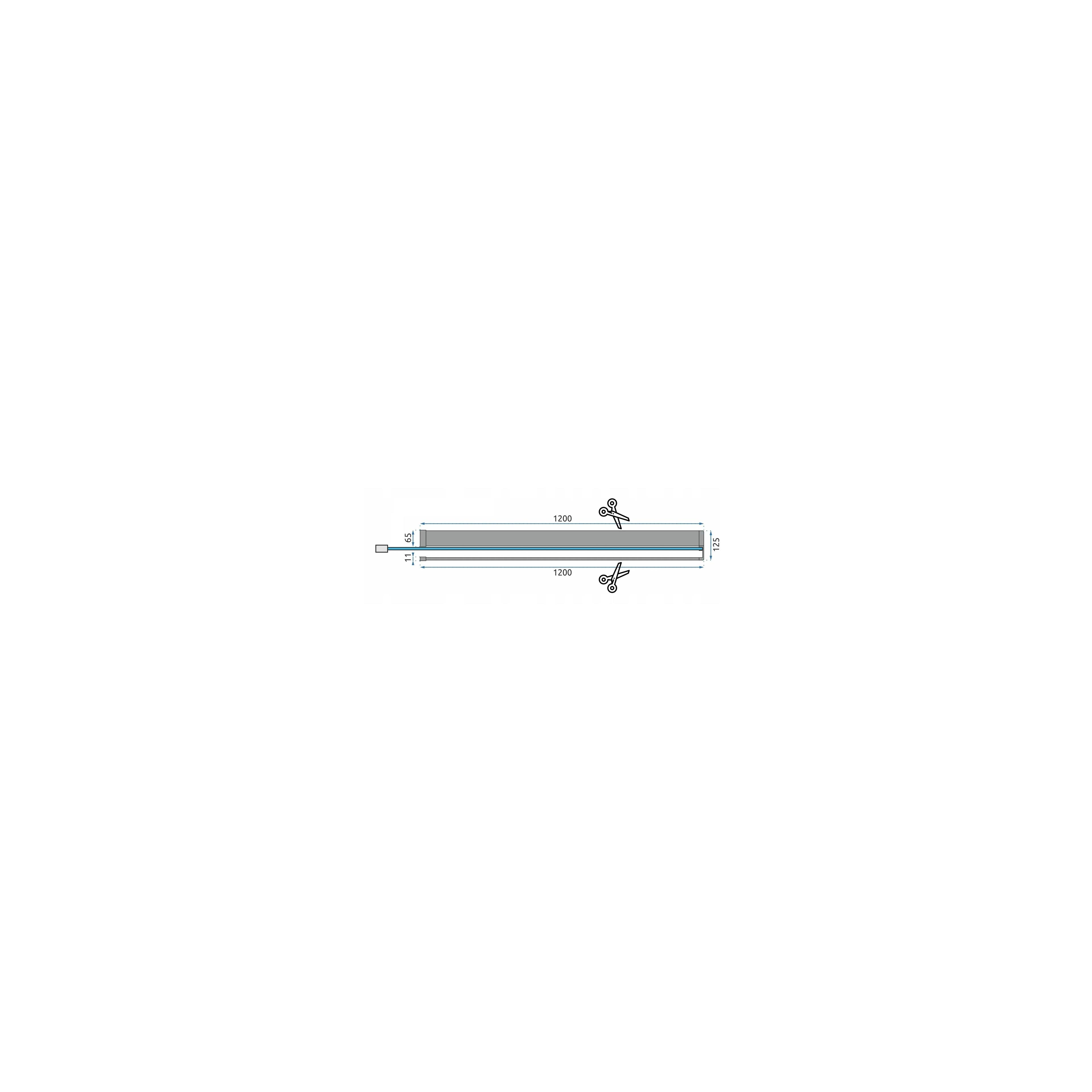 Metallist rippuv laevalgusti APP661