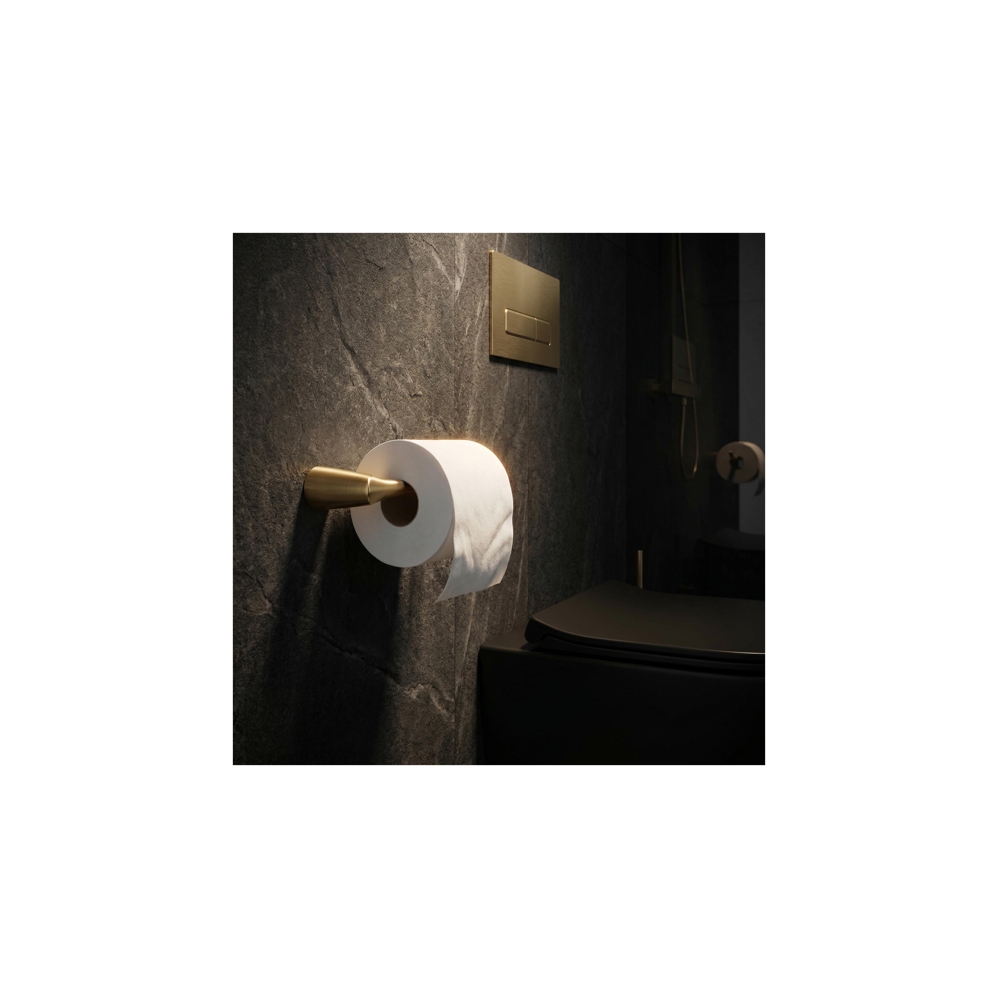 Halter für Toilettenpapier 16205 VIBE Brush Gold
