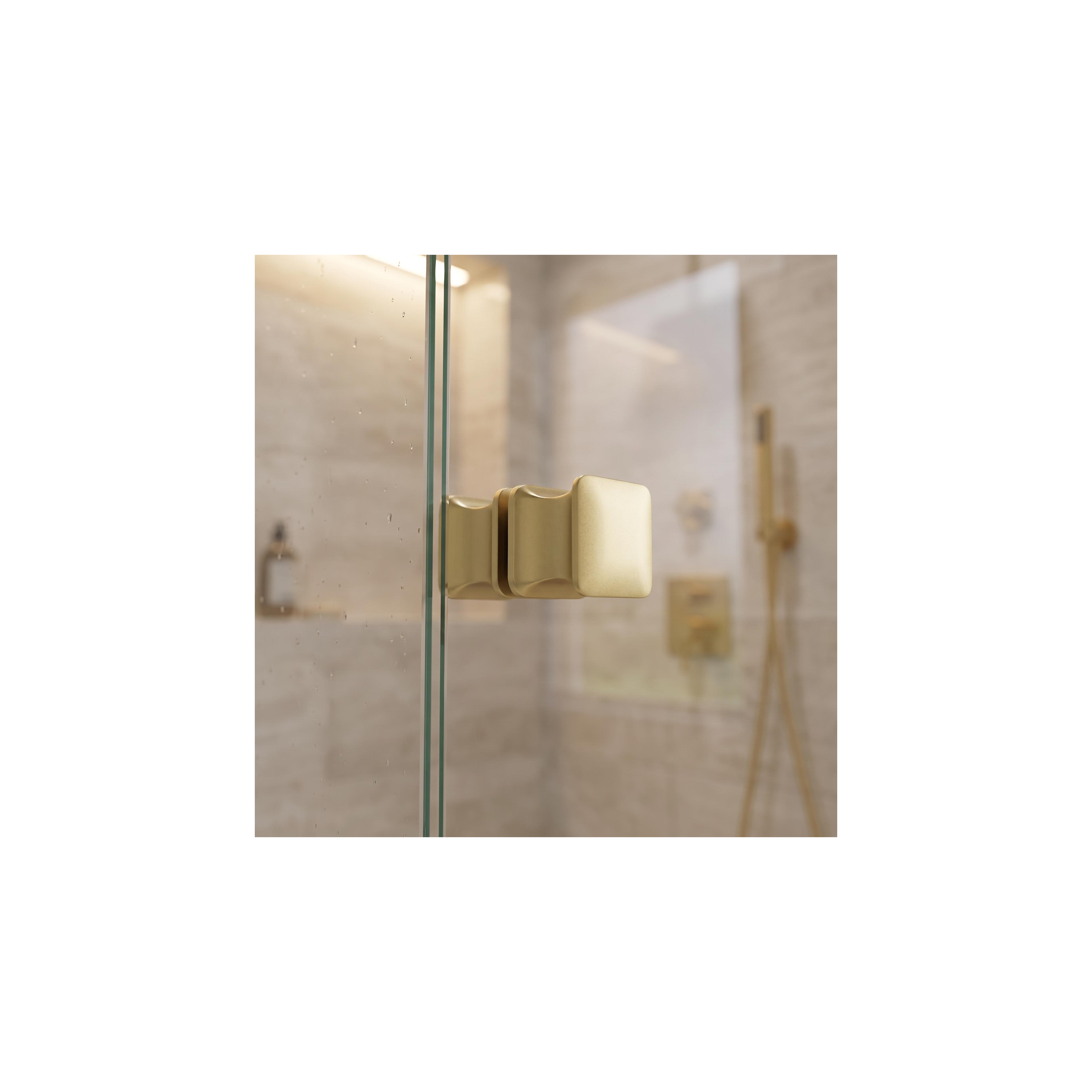 Shower door handle Rea 04 Brushed Gold