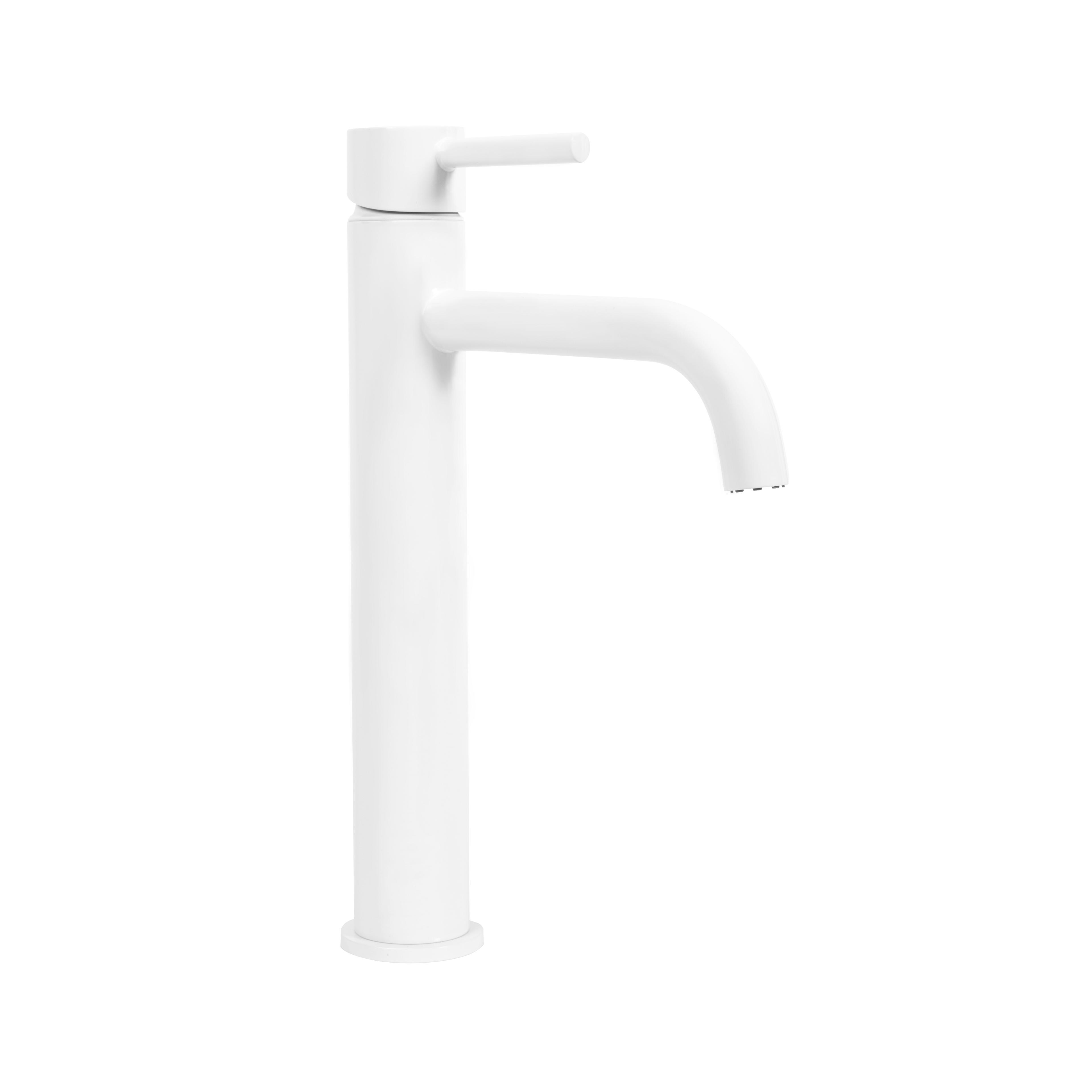 Waschbeckenarmatur Rea Lungo White High