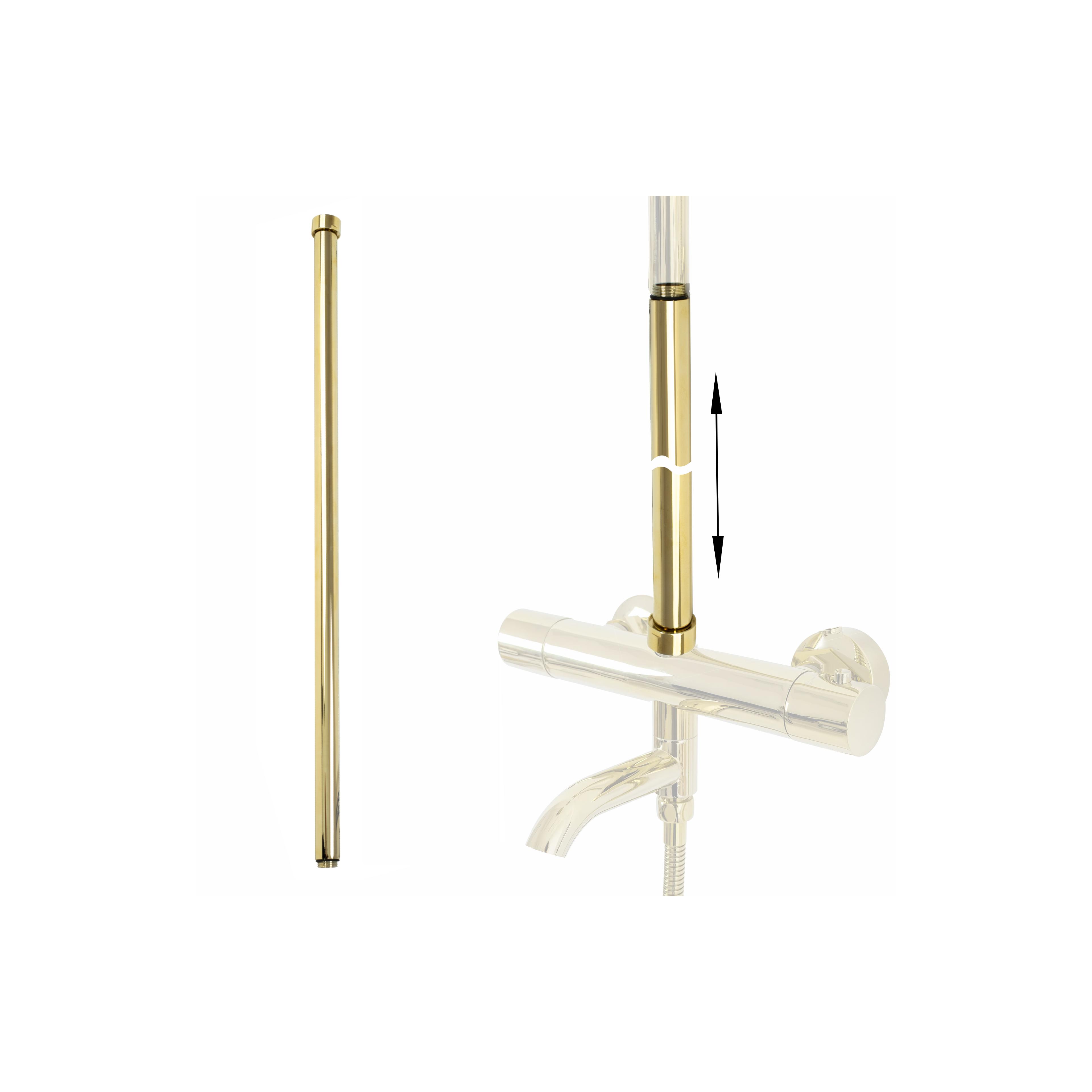 Pagarinājums vannas un dušas komplektam GOLD, 60 cm