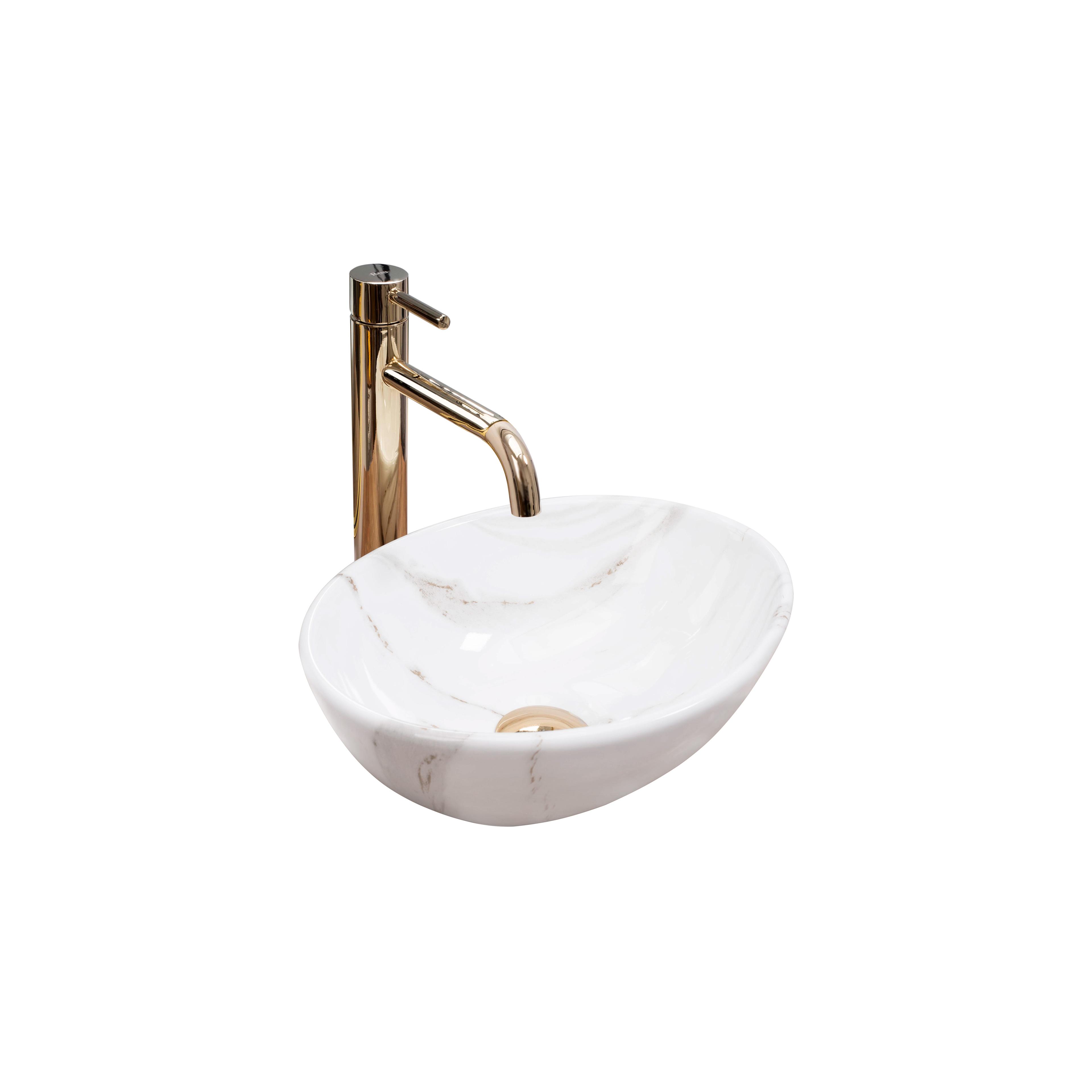 Aufsatzwaschbecken Rea Sofia Mini Shiny Aiax