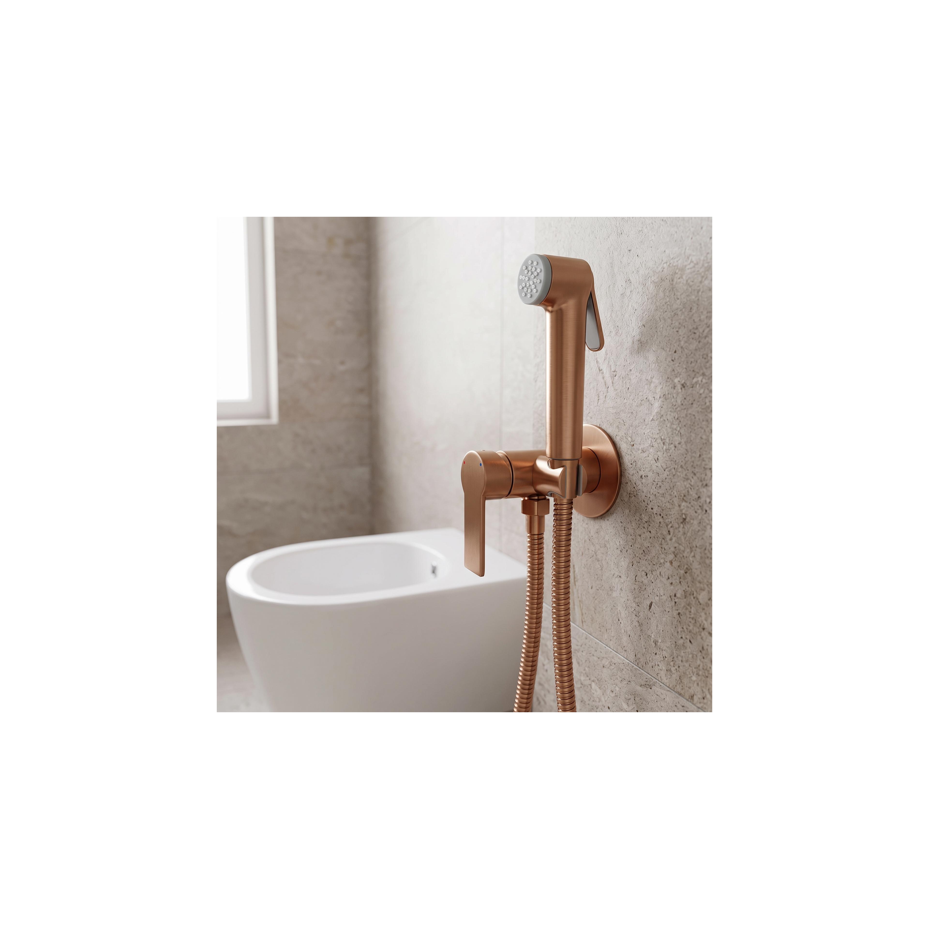 Bide maišytuvas REA Argus Brush Copper
