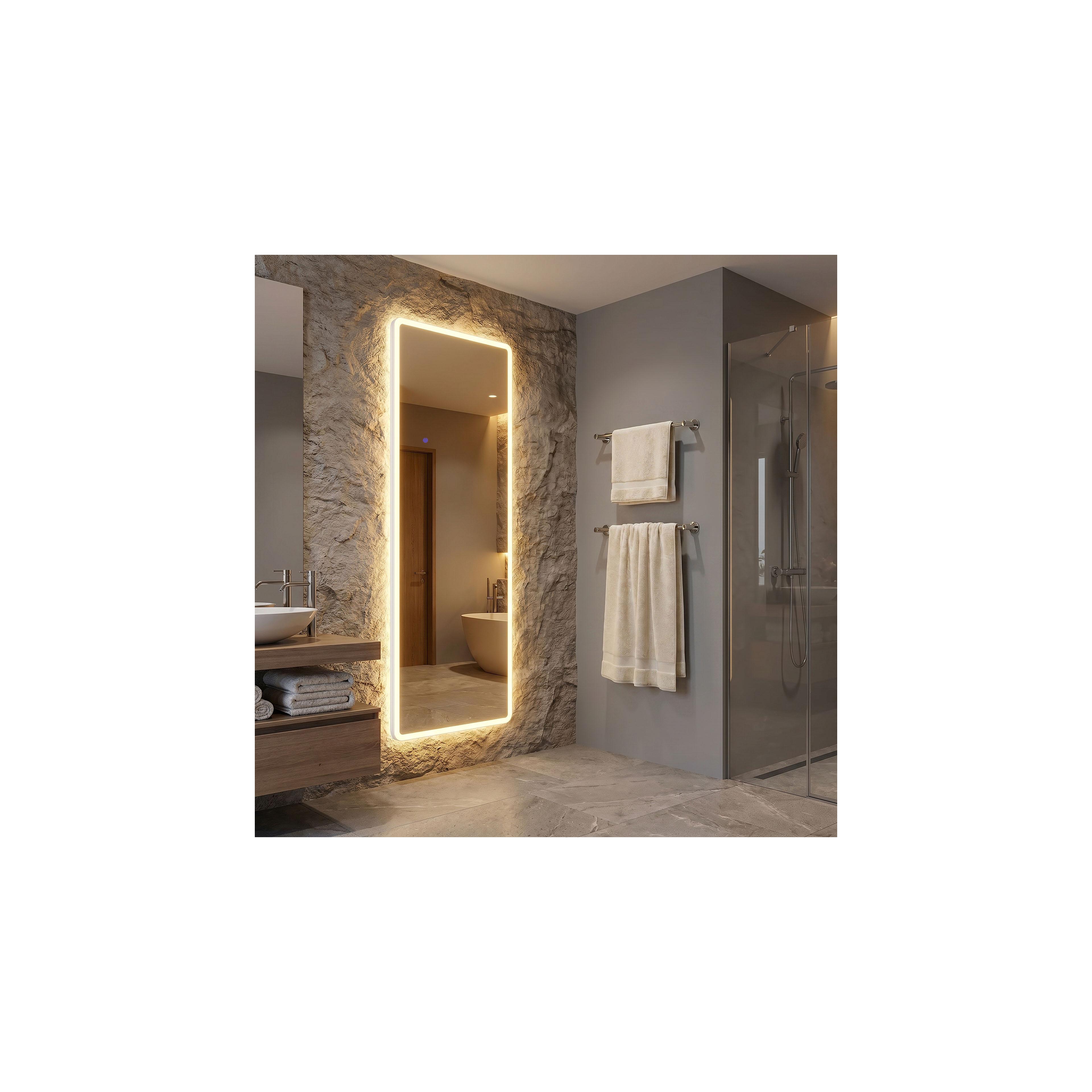 Spiegel LED Classico 60x170cm White