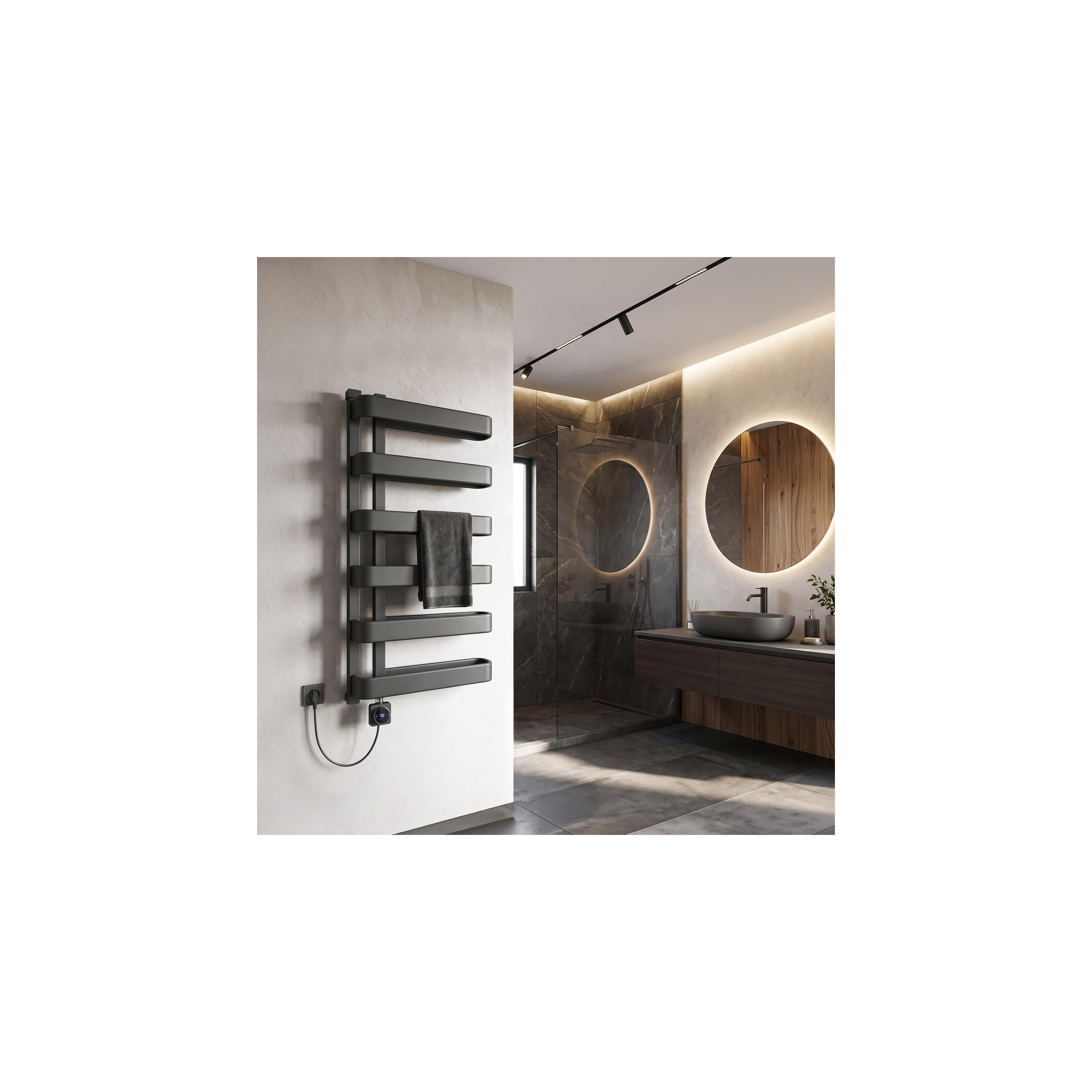 Electric Radiator Rea Artas 90x50cm Grey
