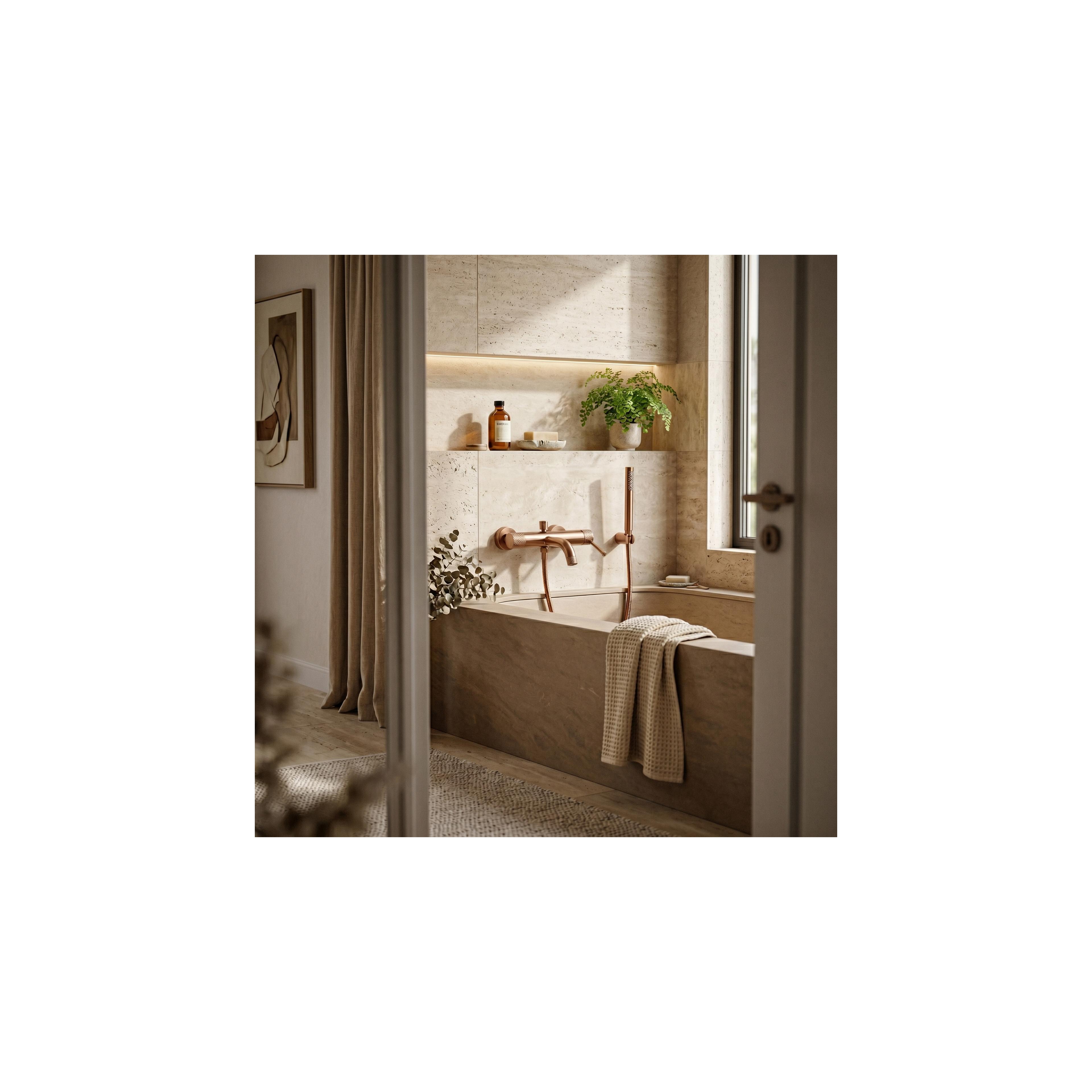 Wannenarmatur REA Venti Brush Copper