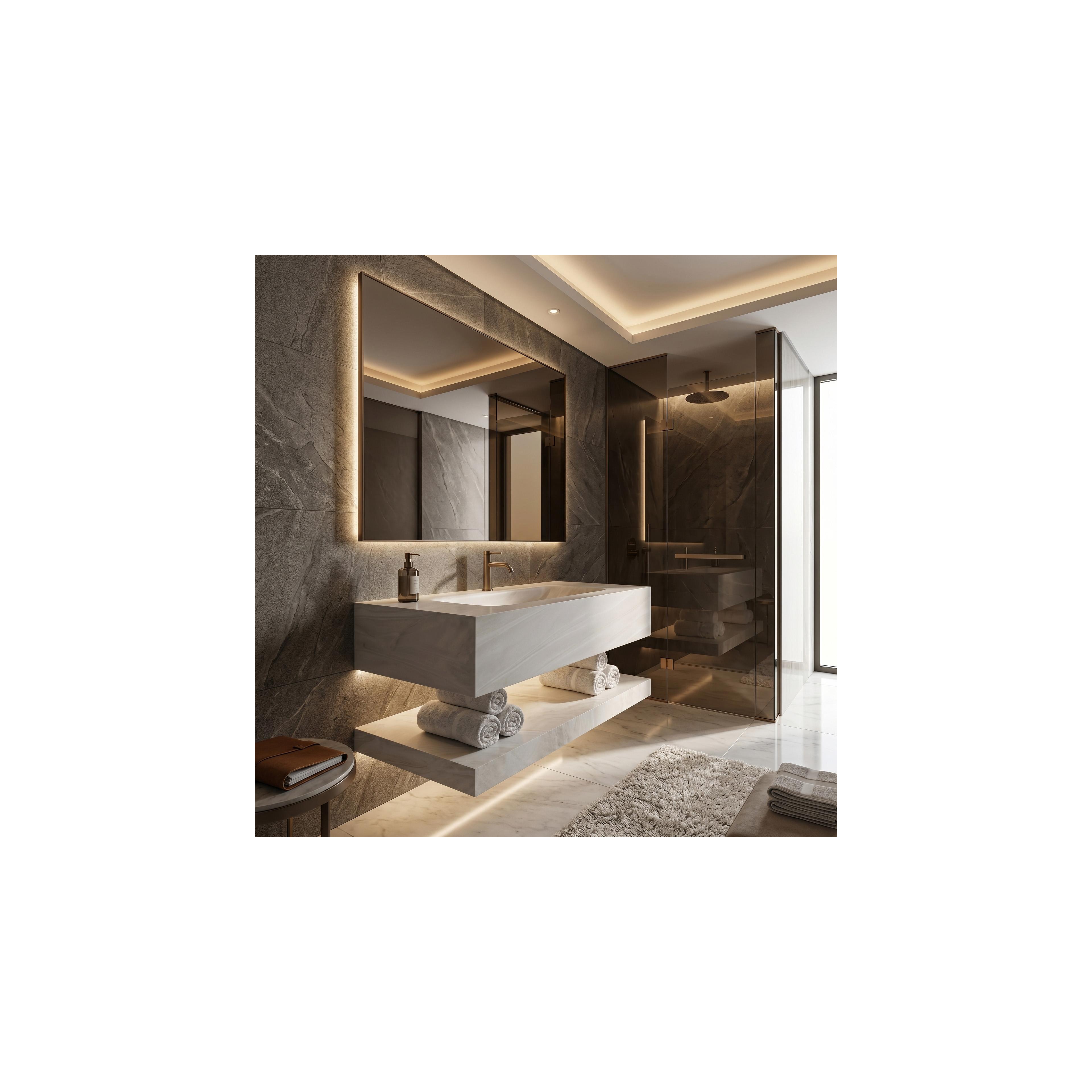 Wandwaschbecken REA Apollo Gran Cloud Sky 70