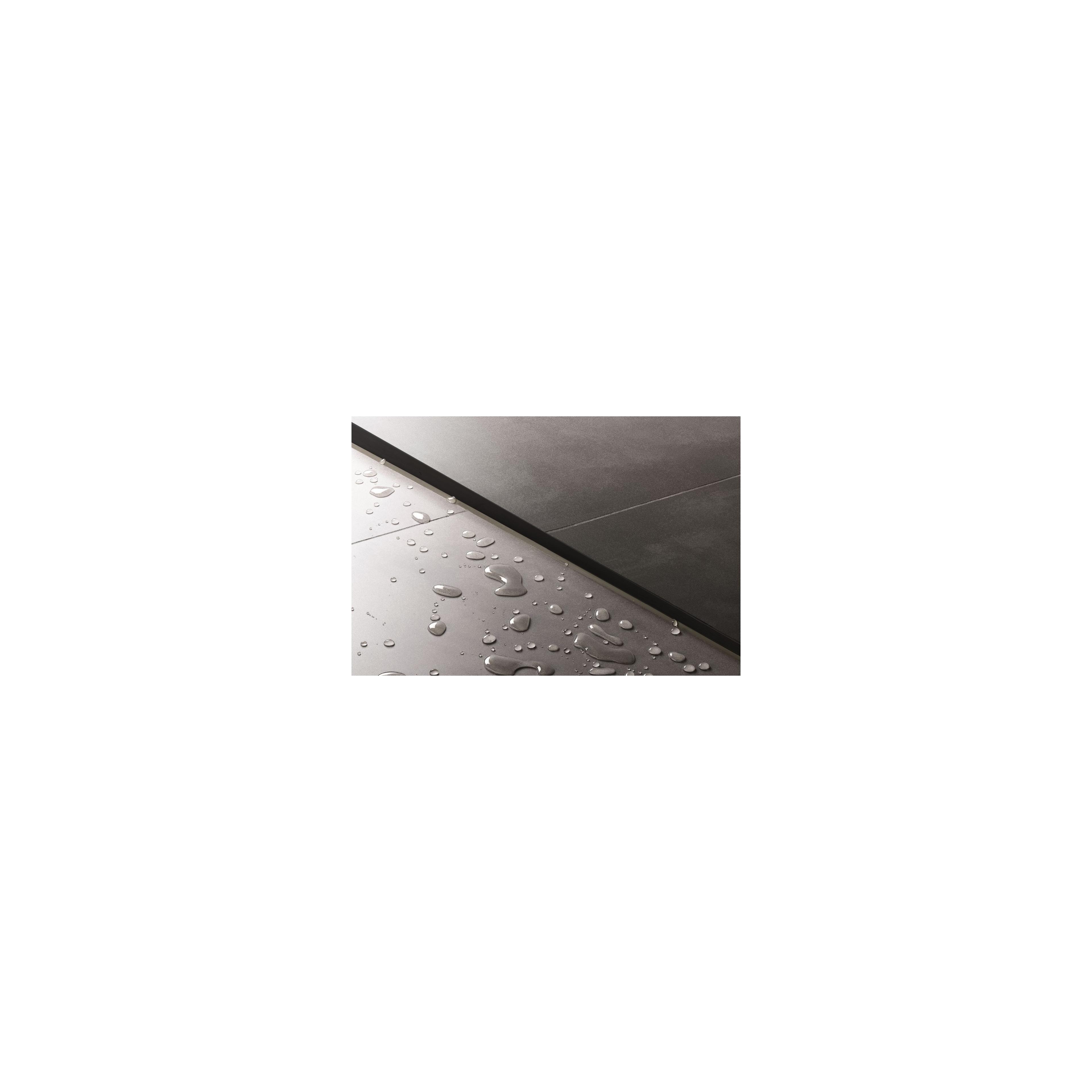 Наклонная планка для душевого поддона 120cm Black