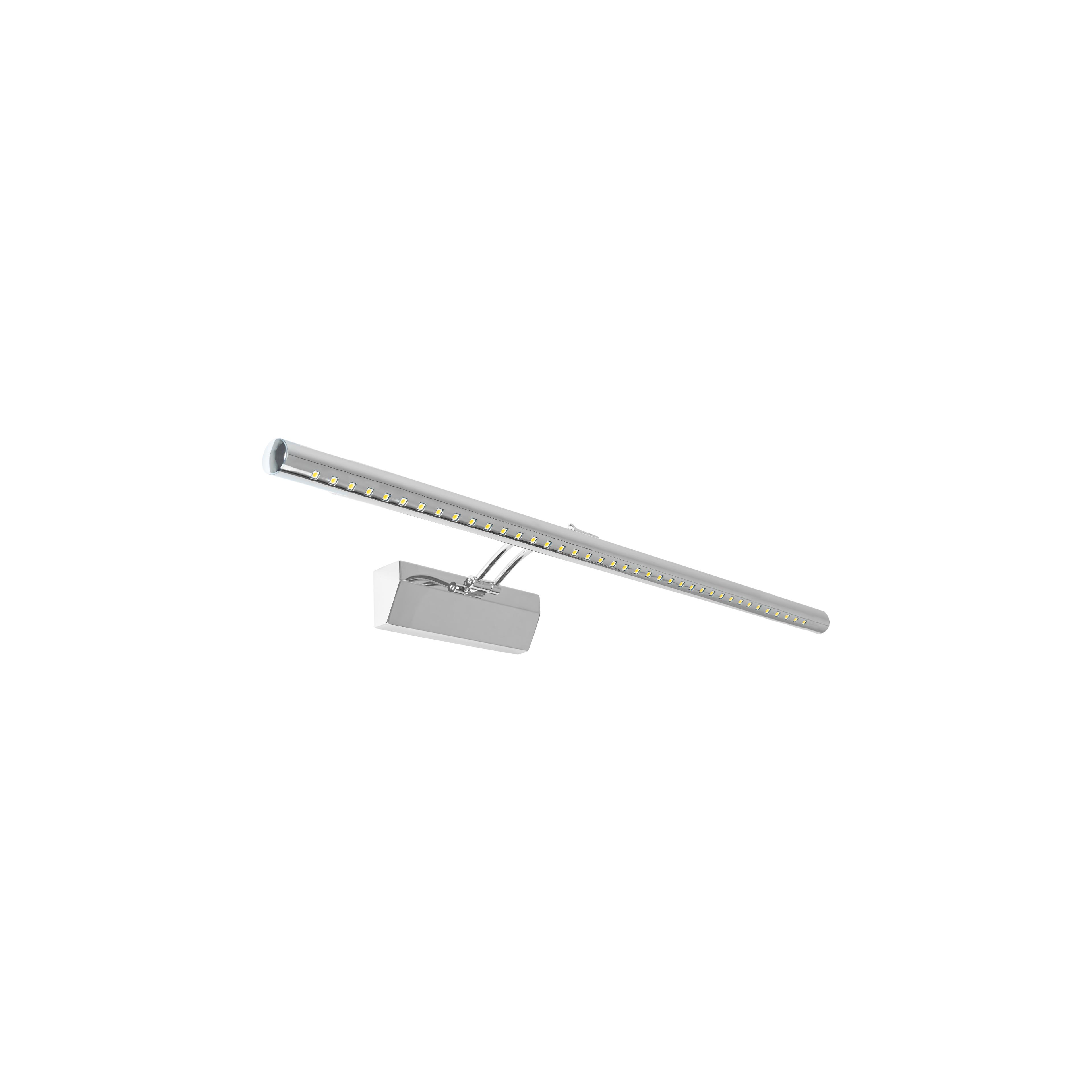 LÂMPADA DE PAREDE LED PARA BANHEIRO SOBRE O ESPELHO 9W 70CM APP366-1W CROMADO