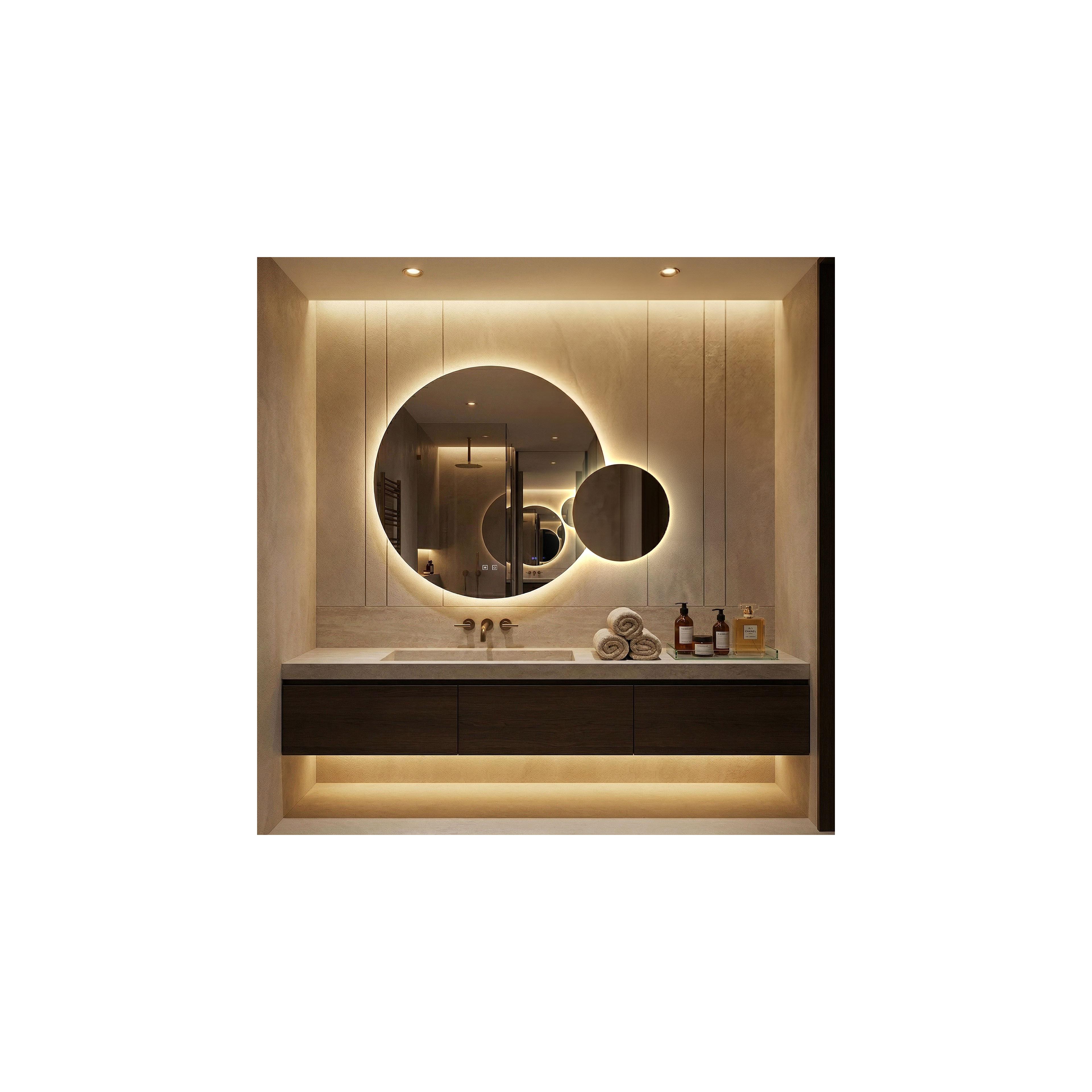Espejo LED R-8040 80cm + 40cm