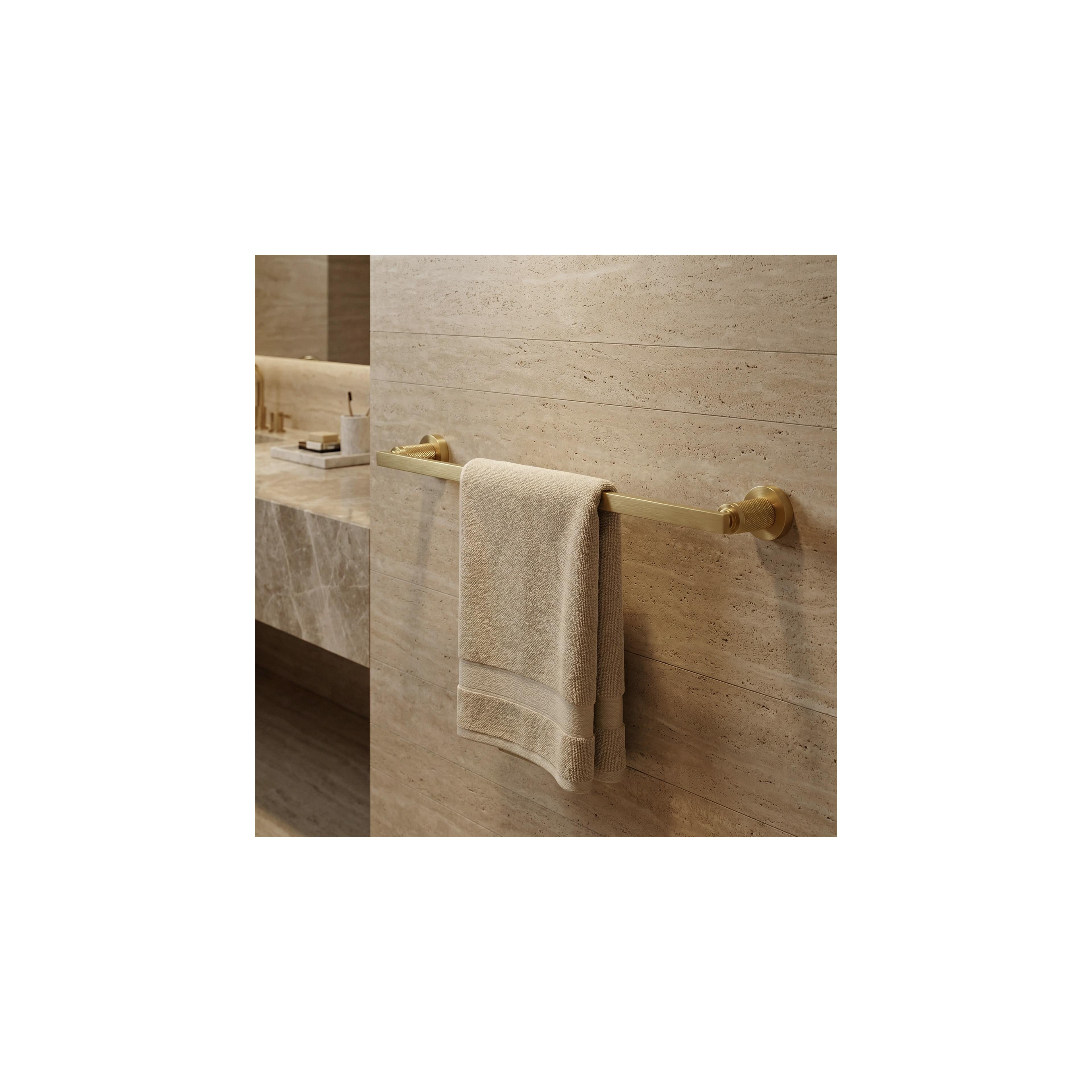 Bathroom hanger 81301 Virro Brush Gold