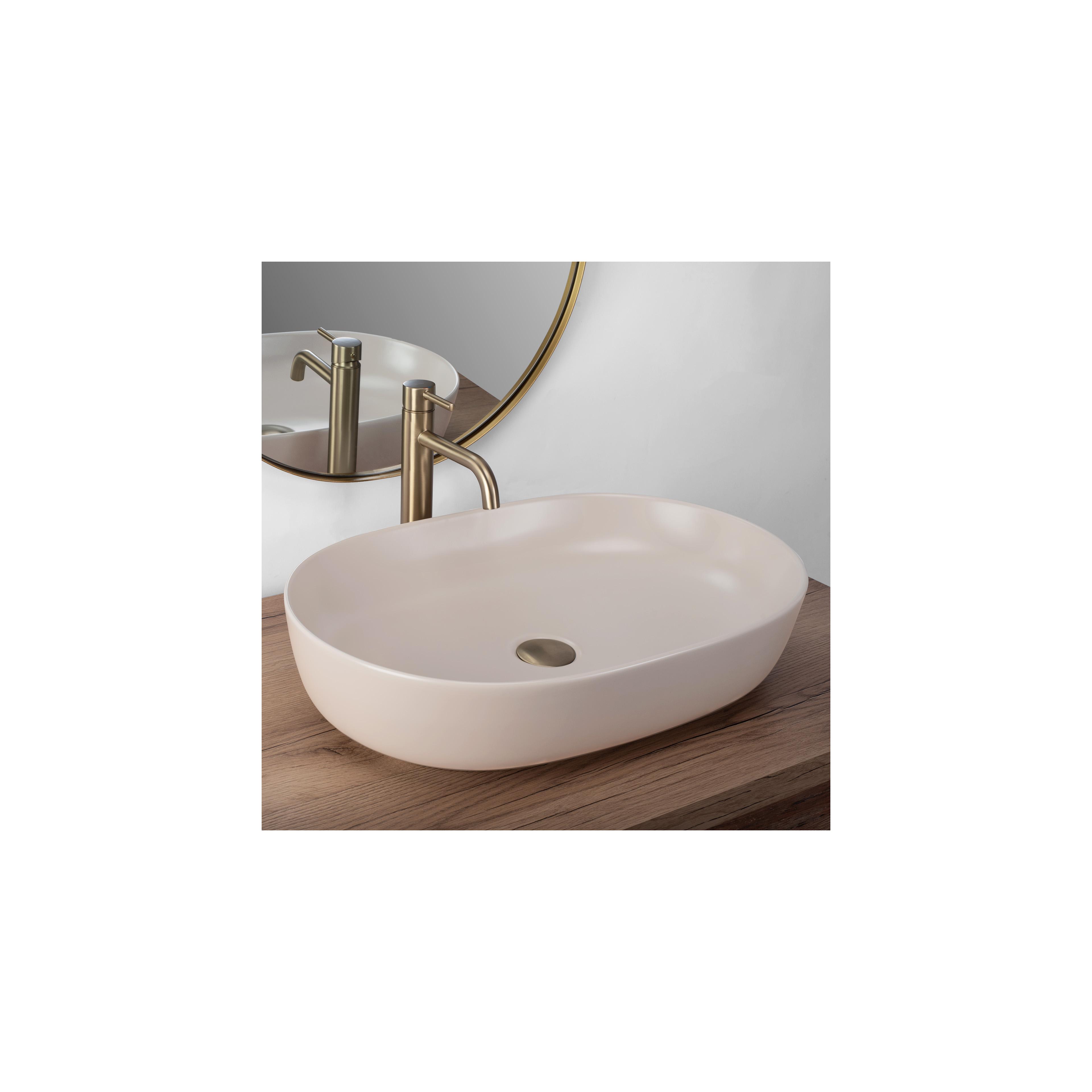 Nadgradni umivaonik Rea CLEO 61 BEIGE MATT
