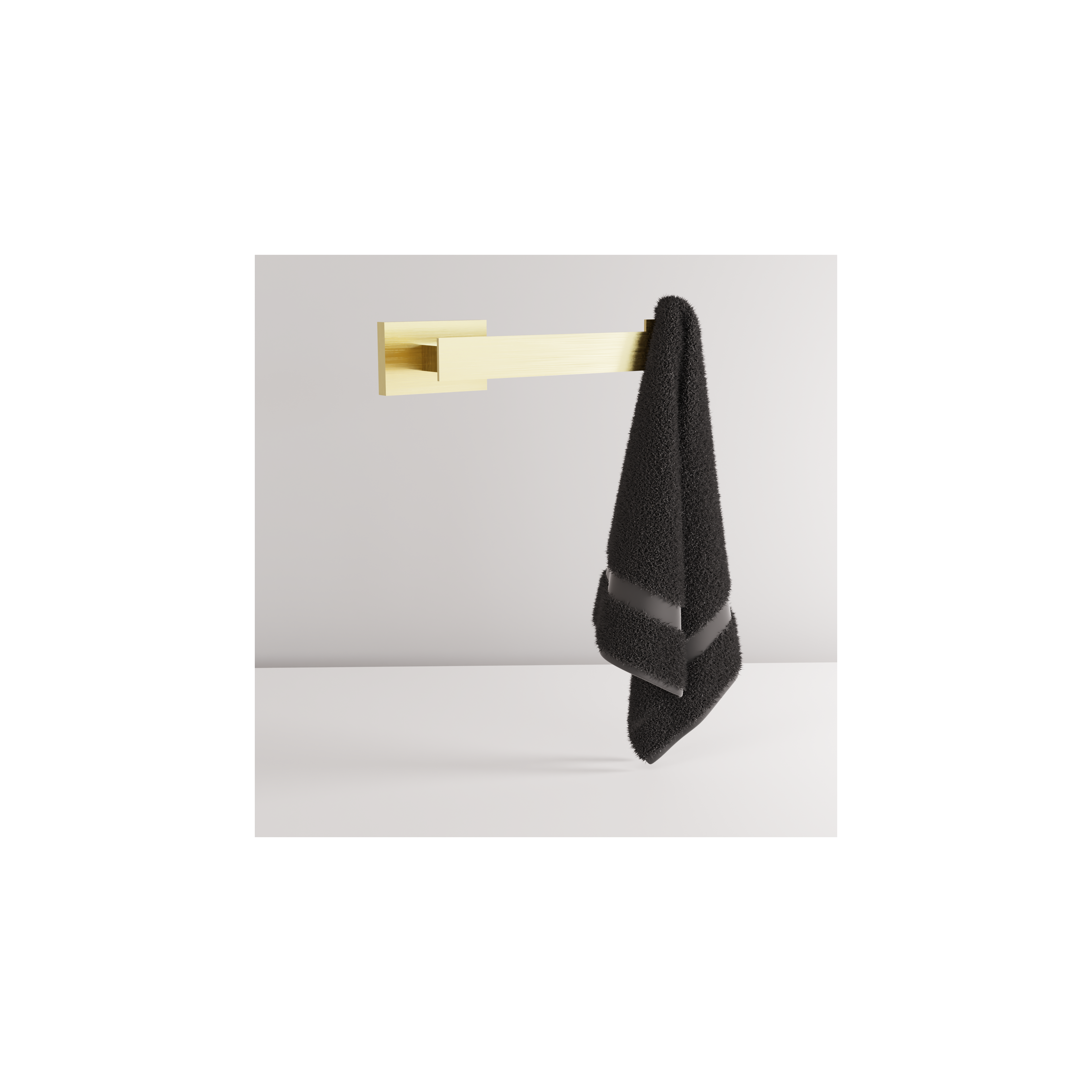 Handtuchhalter 209 OSTE Brush Gold