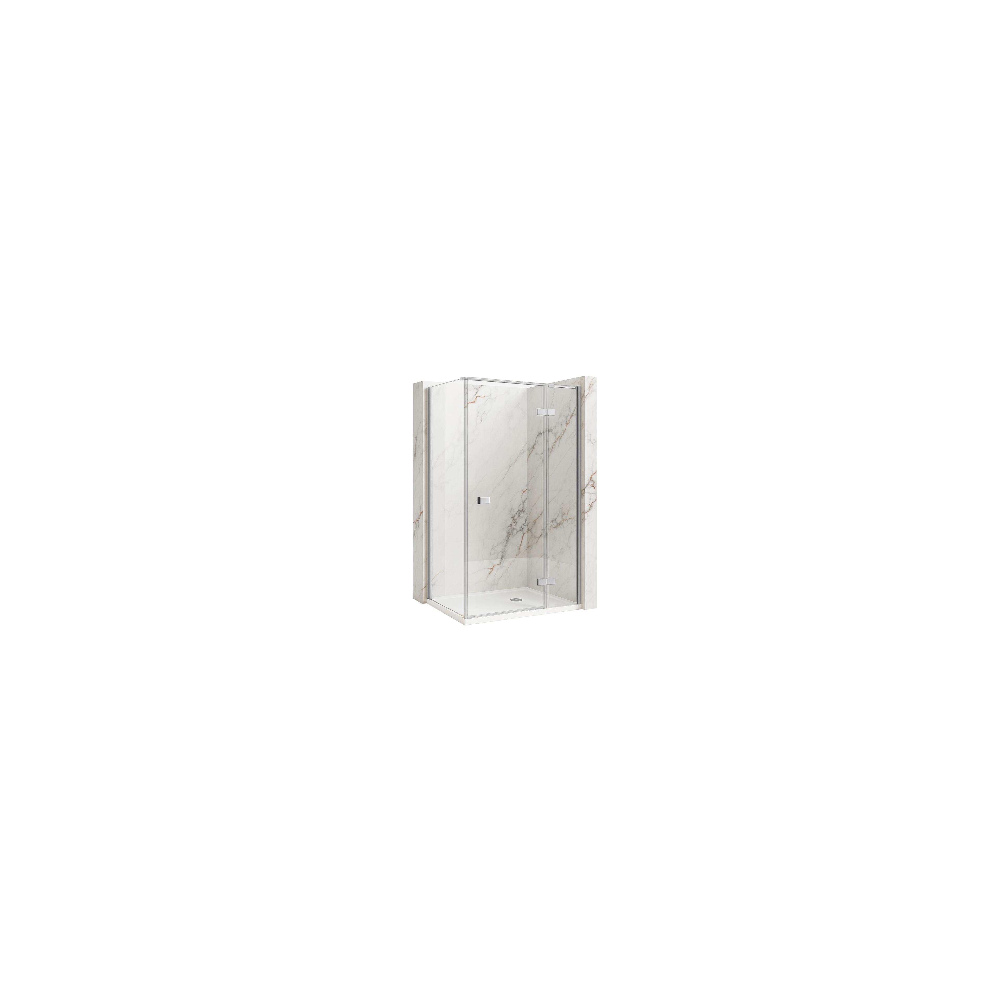 Cabine de duche Rea Atlas 80x100 Chrome