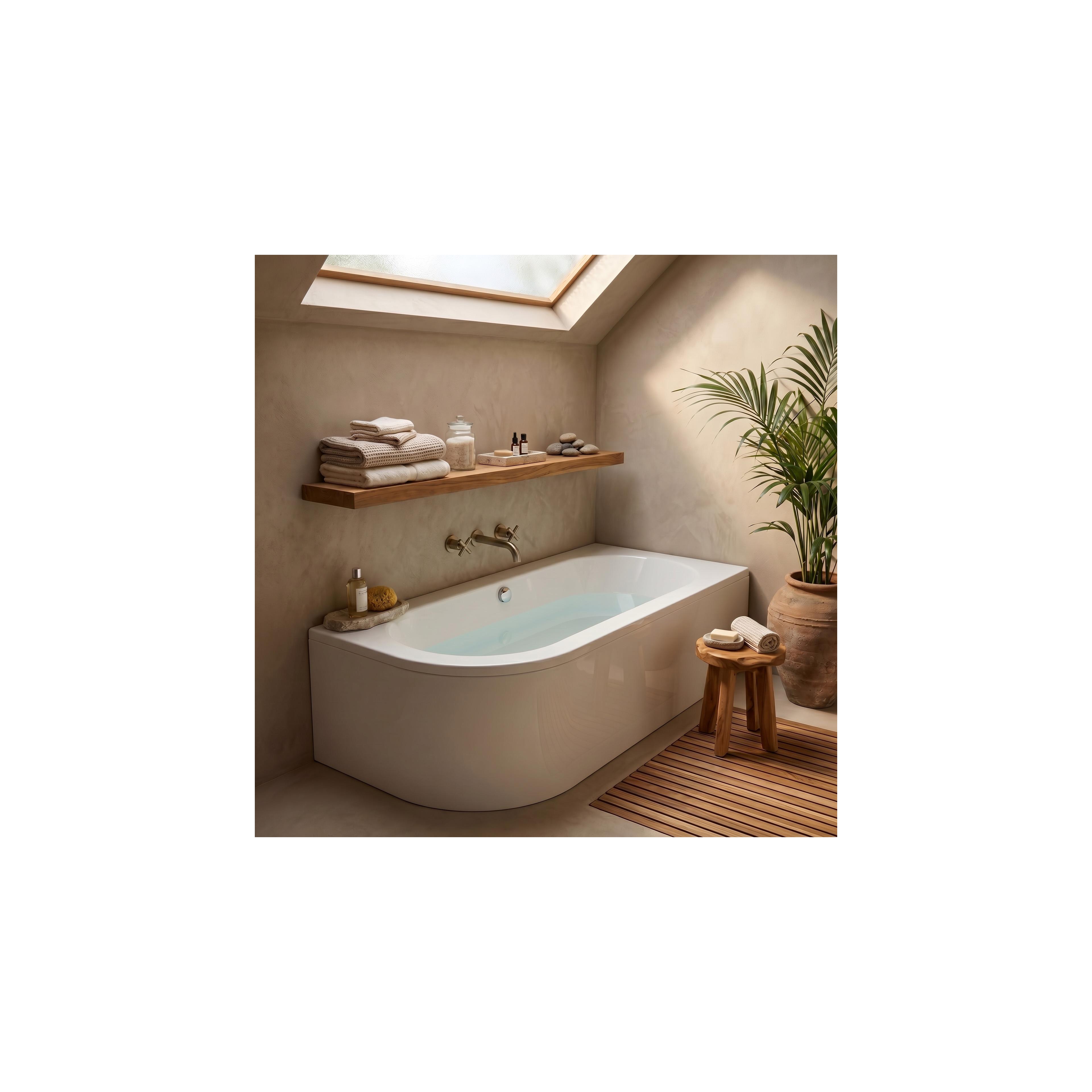 Acryl Eckbadewanne Rea Orion Right 170cm