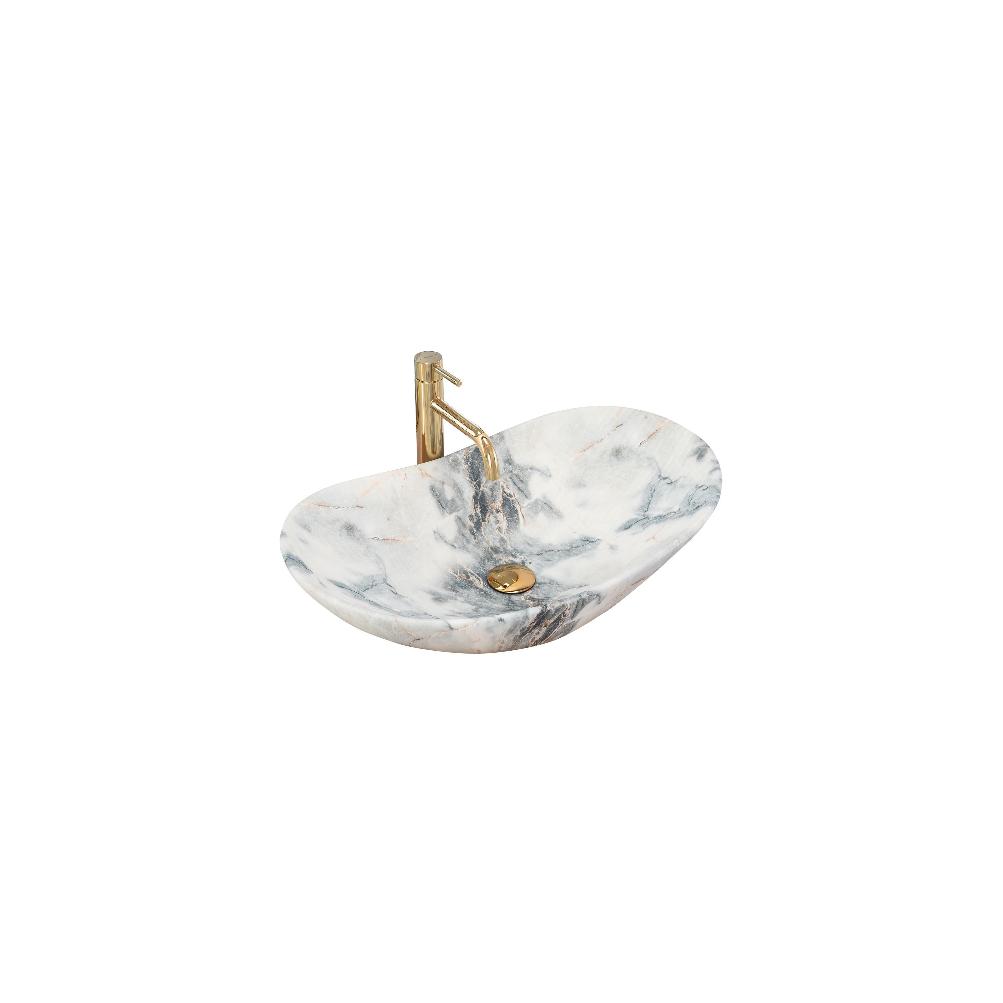 УМЫВАЛЬНИК НА СТОЛЕШНИЦУ Rea Royal Granite Mat