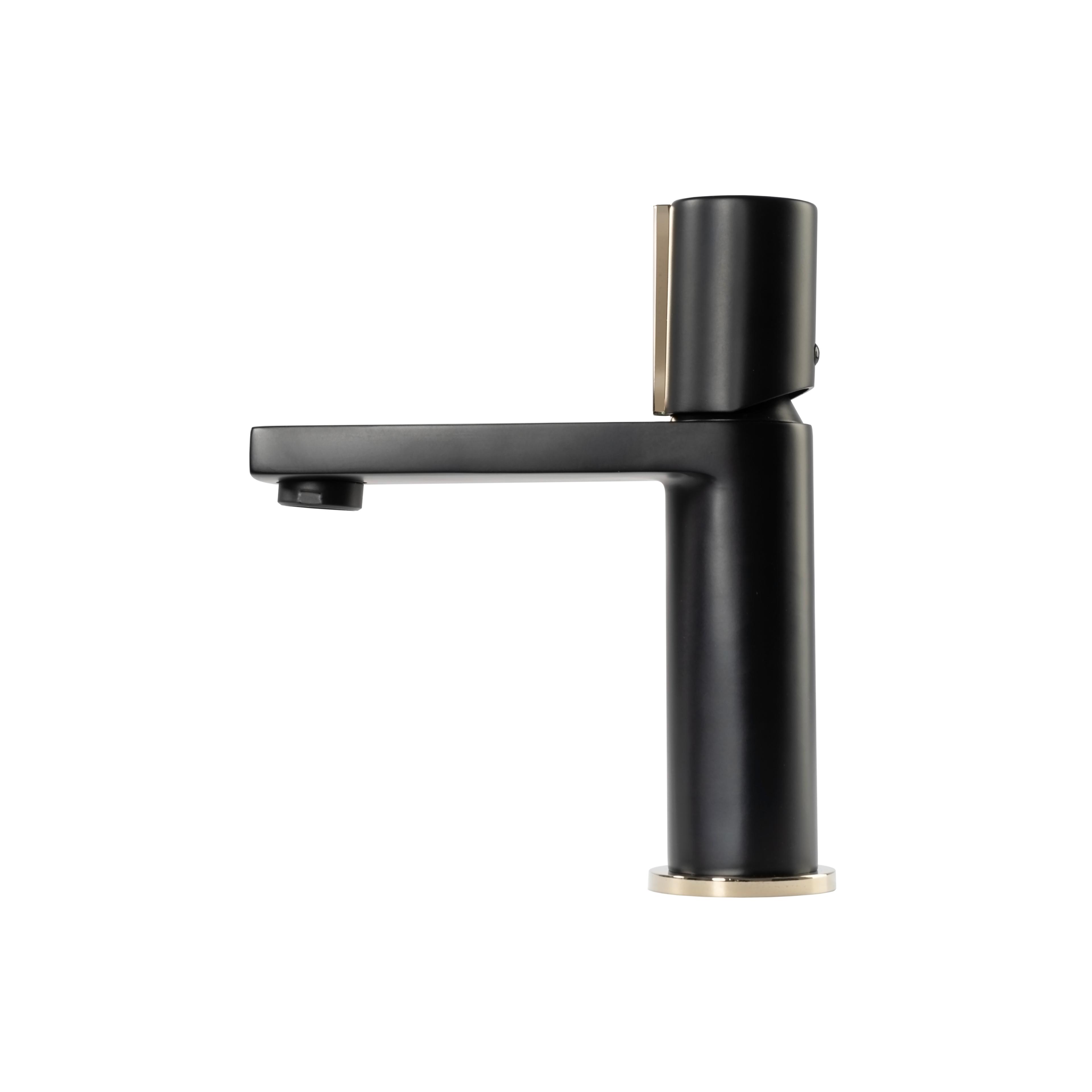 Izlietnes maisītājs REA ICON Black Gold Low