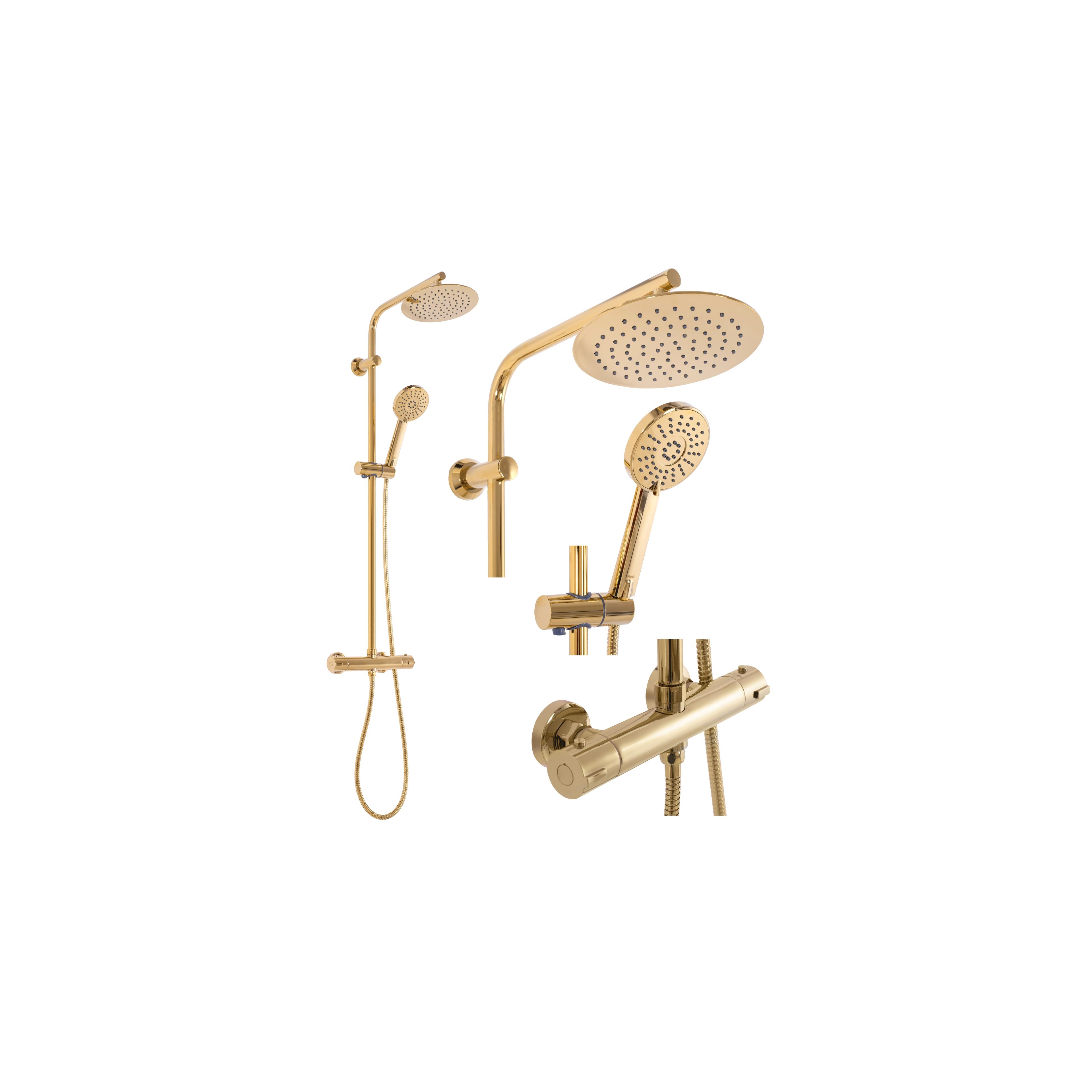 REA BLISS GOLD TERMOSTAT TUŠ SET