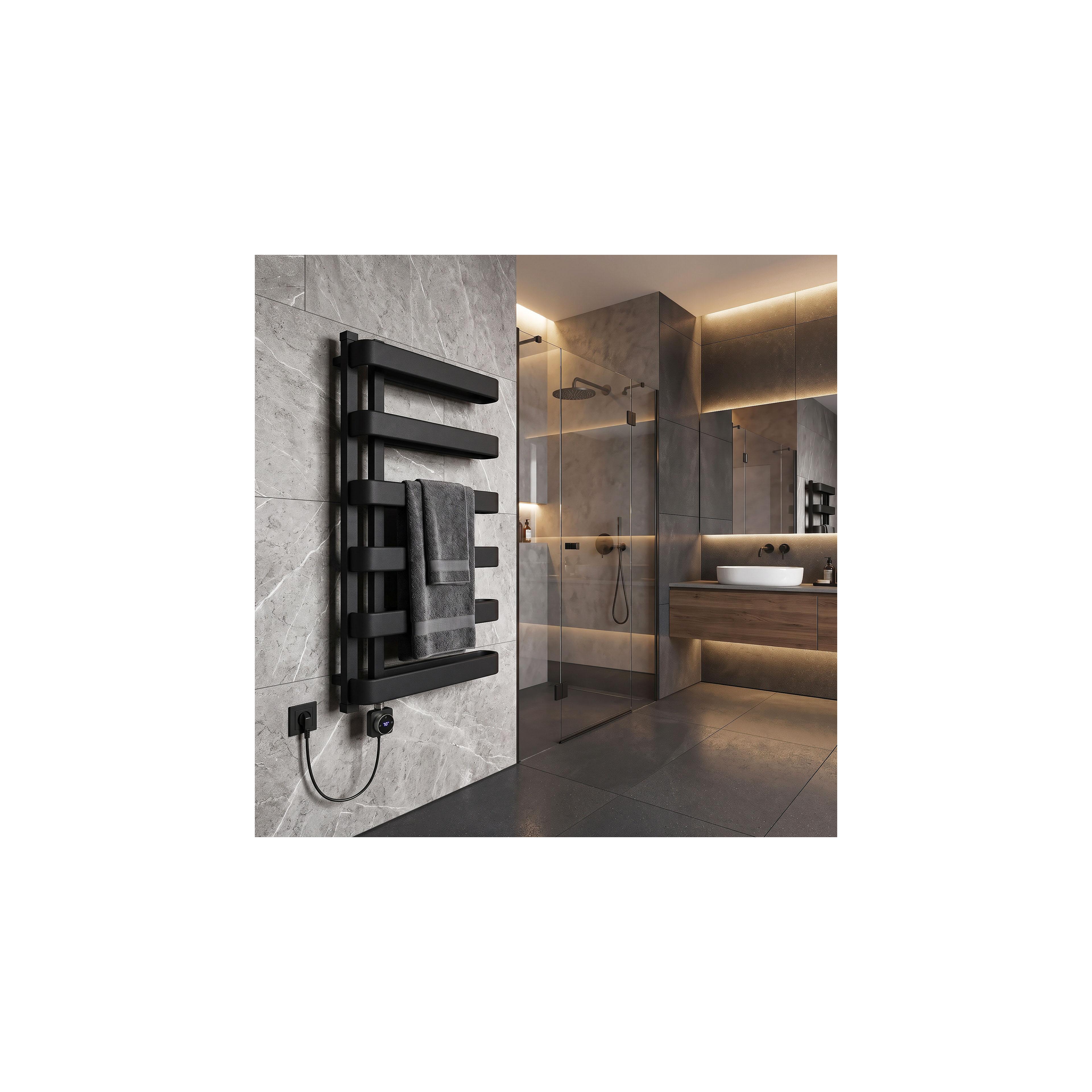 Electric Radiator Rea Artas 90x50cm Black