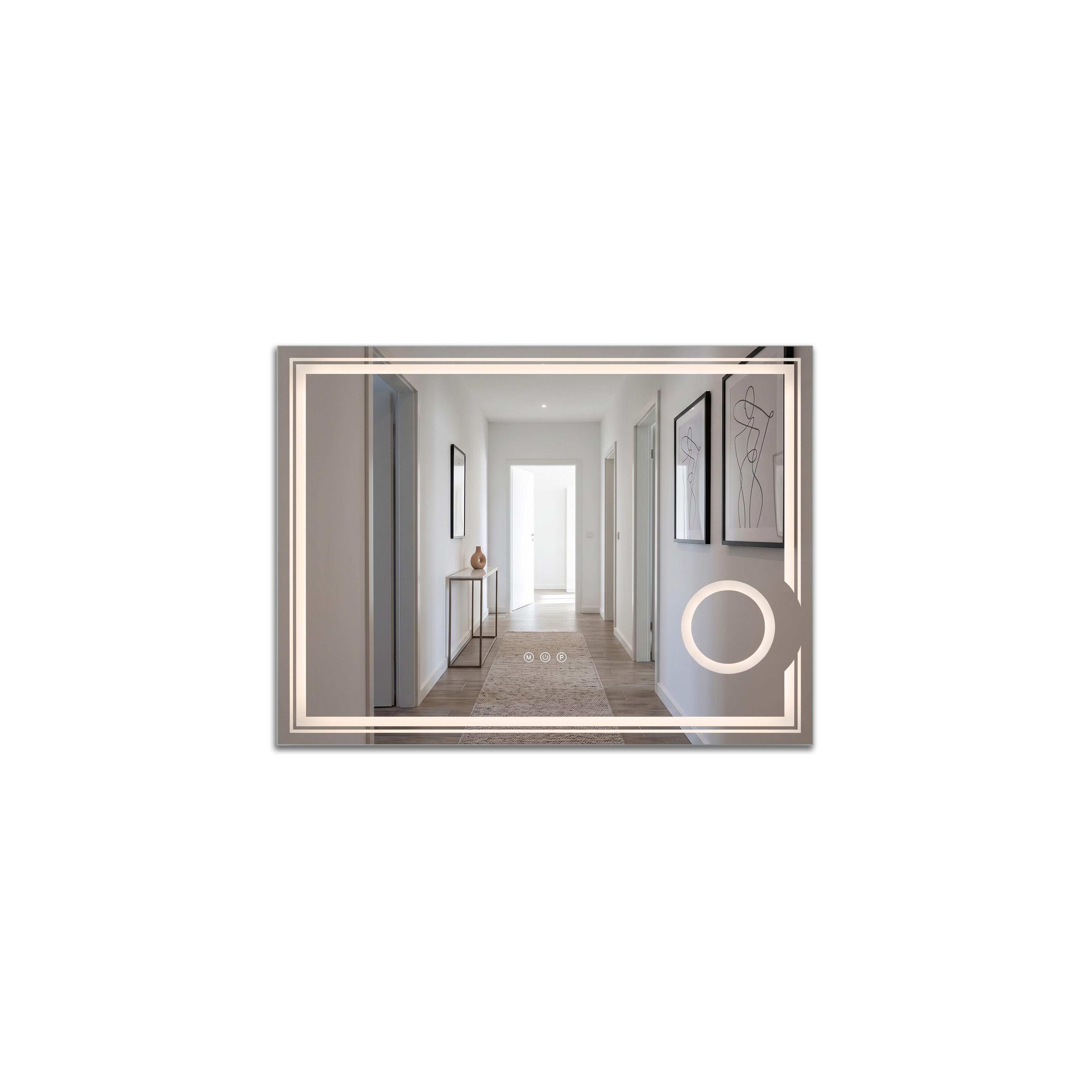 Spiegel LED 80x60cm HAVEN