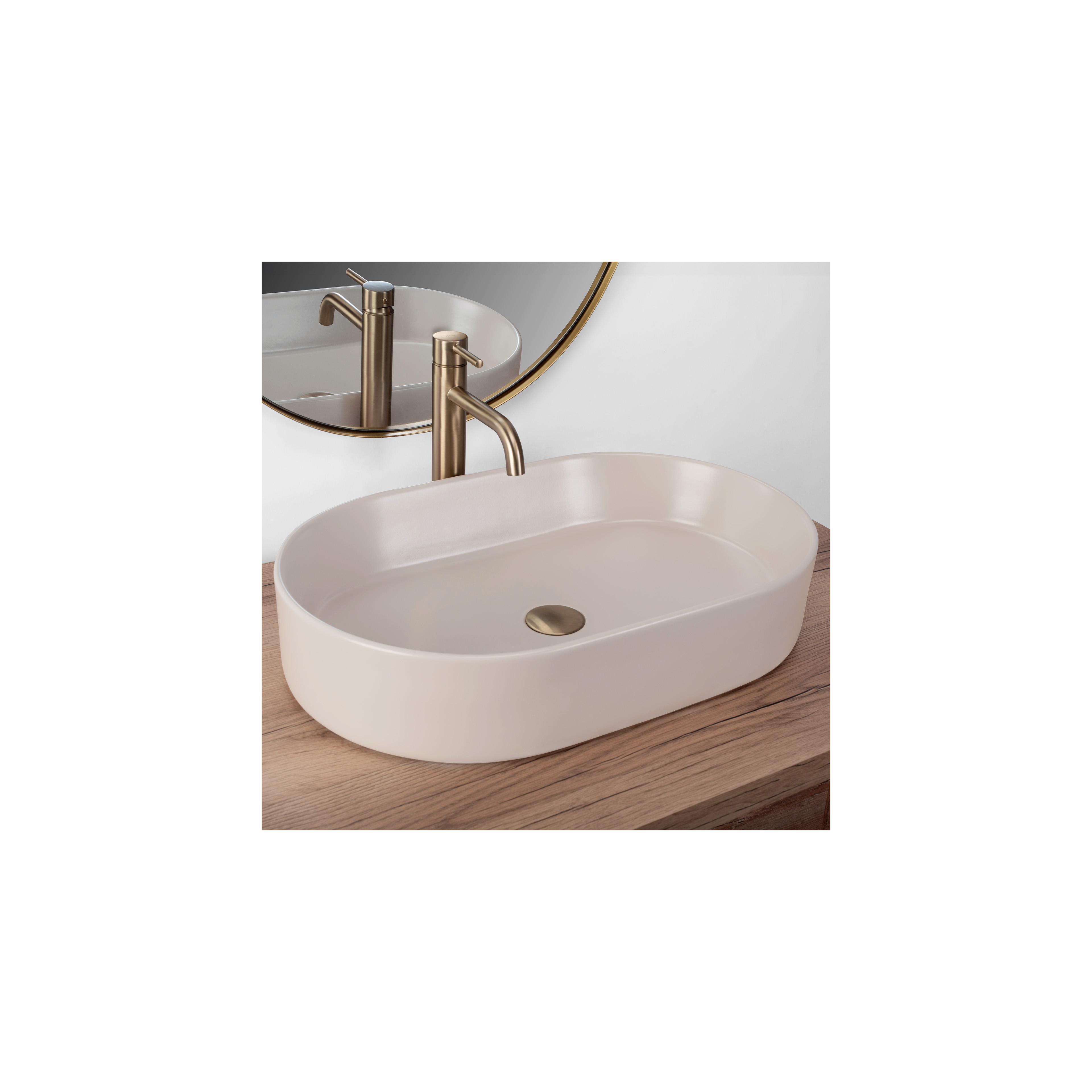 Aufsatzwaschbecken Rea NADIA 60 BEIGE MATT