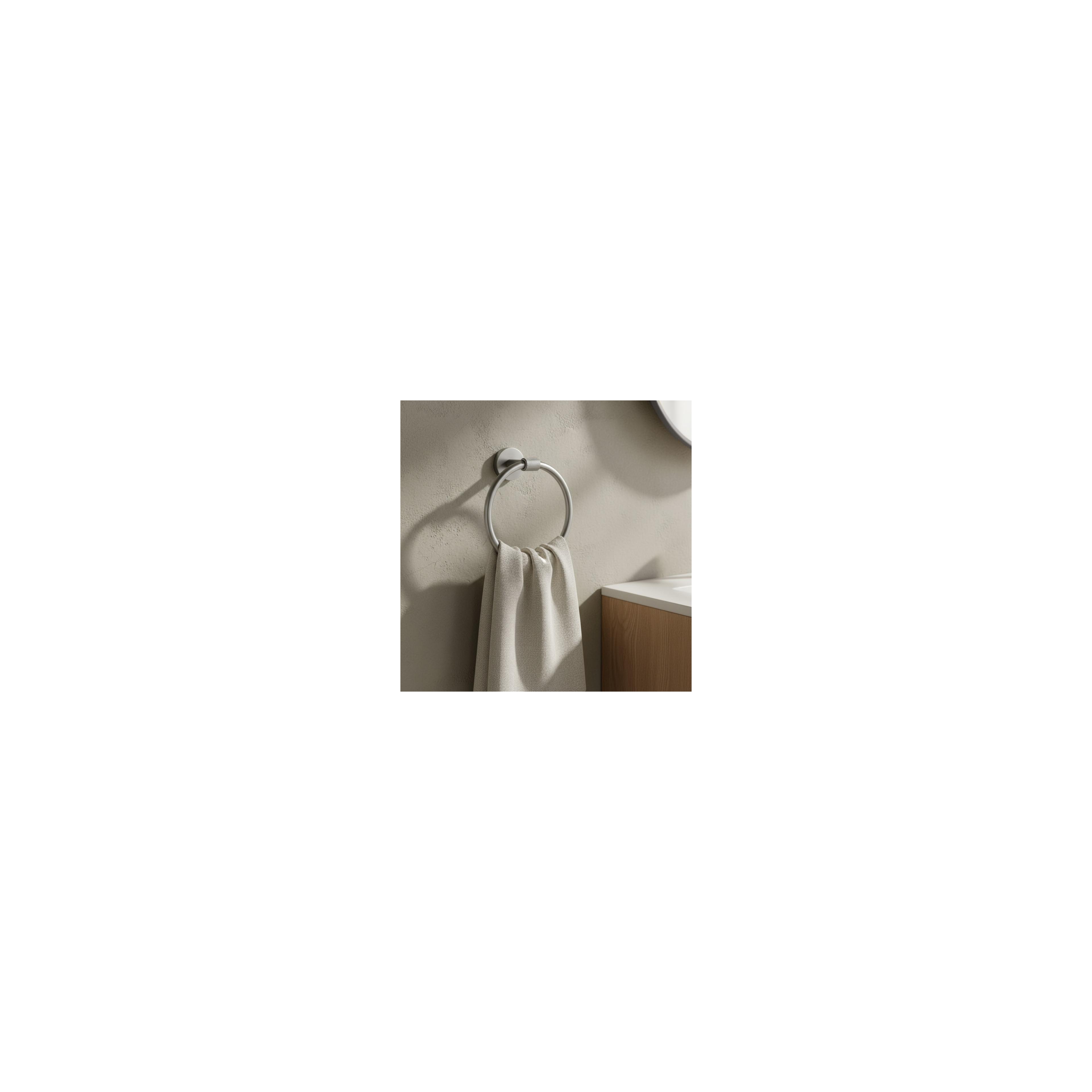 Handtuchhalter Ring 5710 Galo Brush Nickel
