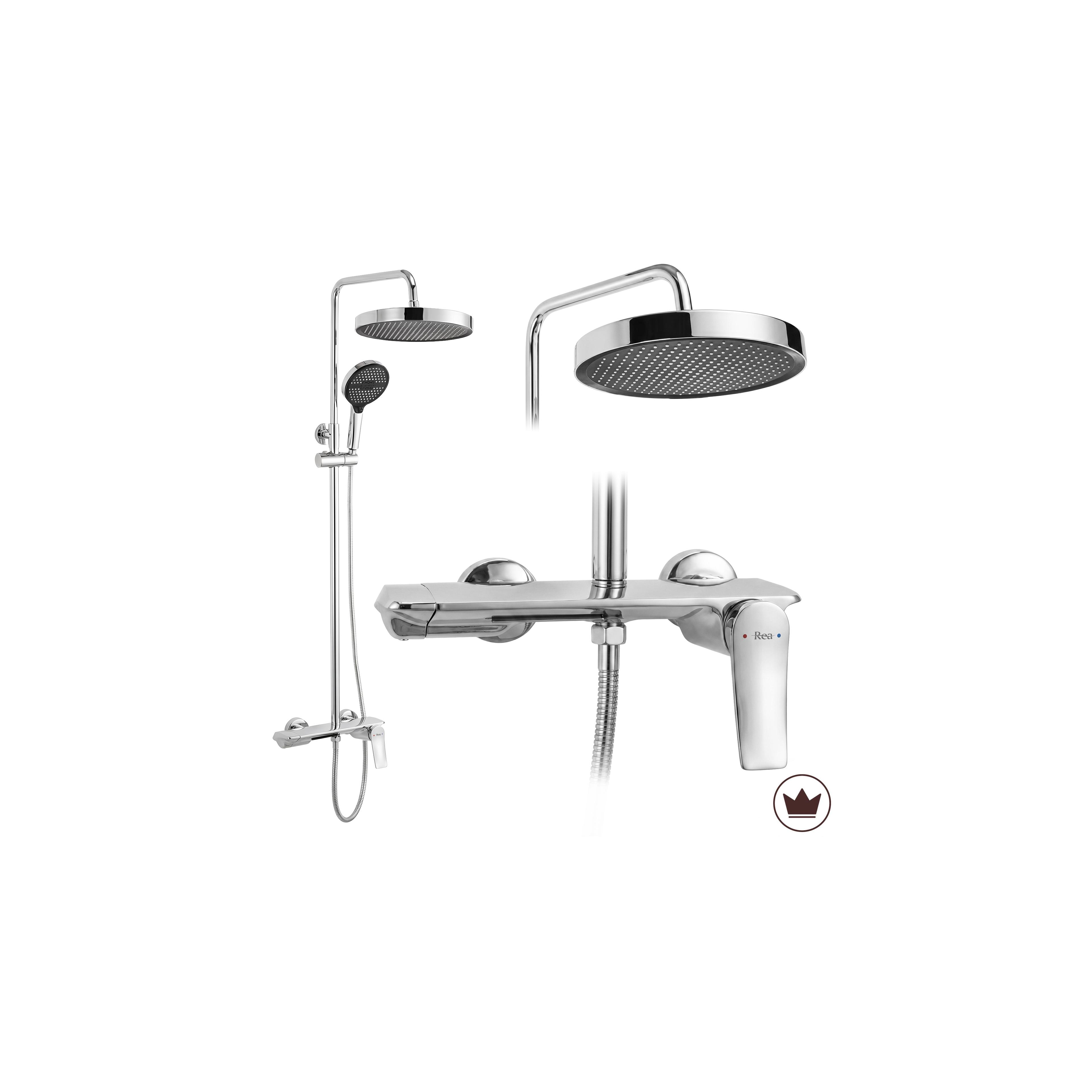 Shower set Rea Vision Chrome