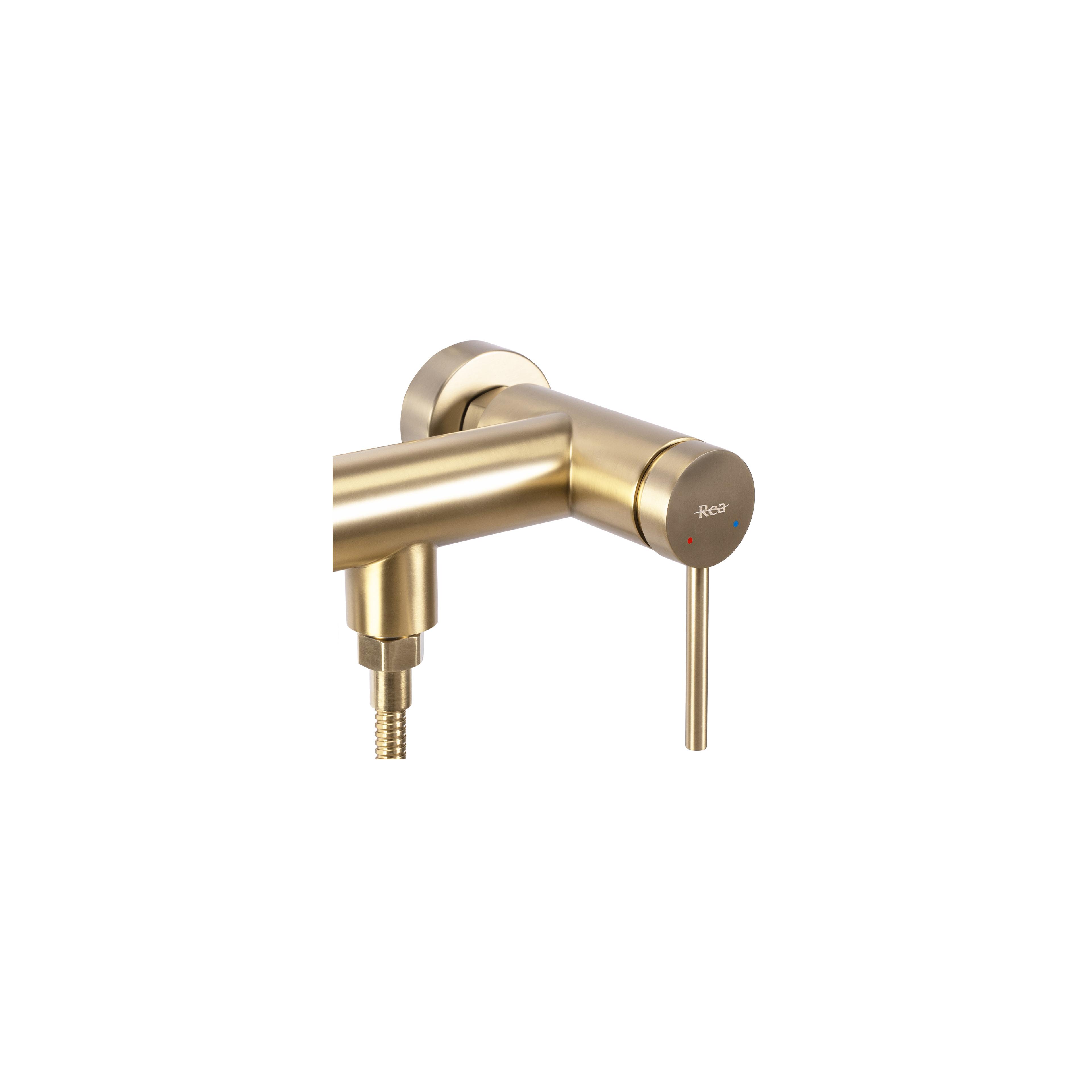 Duscharmatur REA Clif Brush Gold
