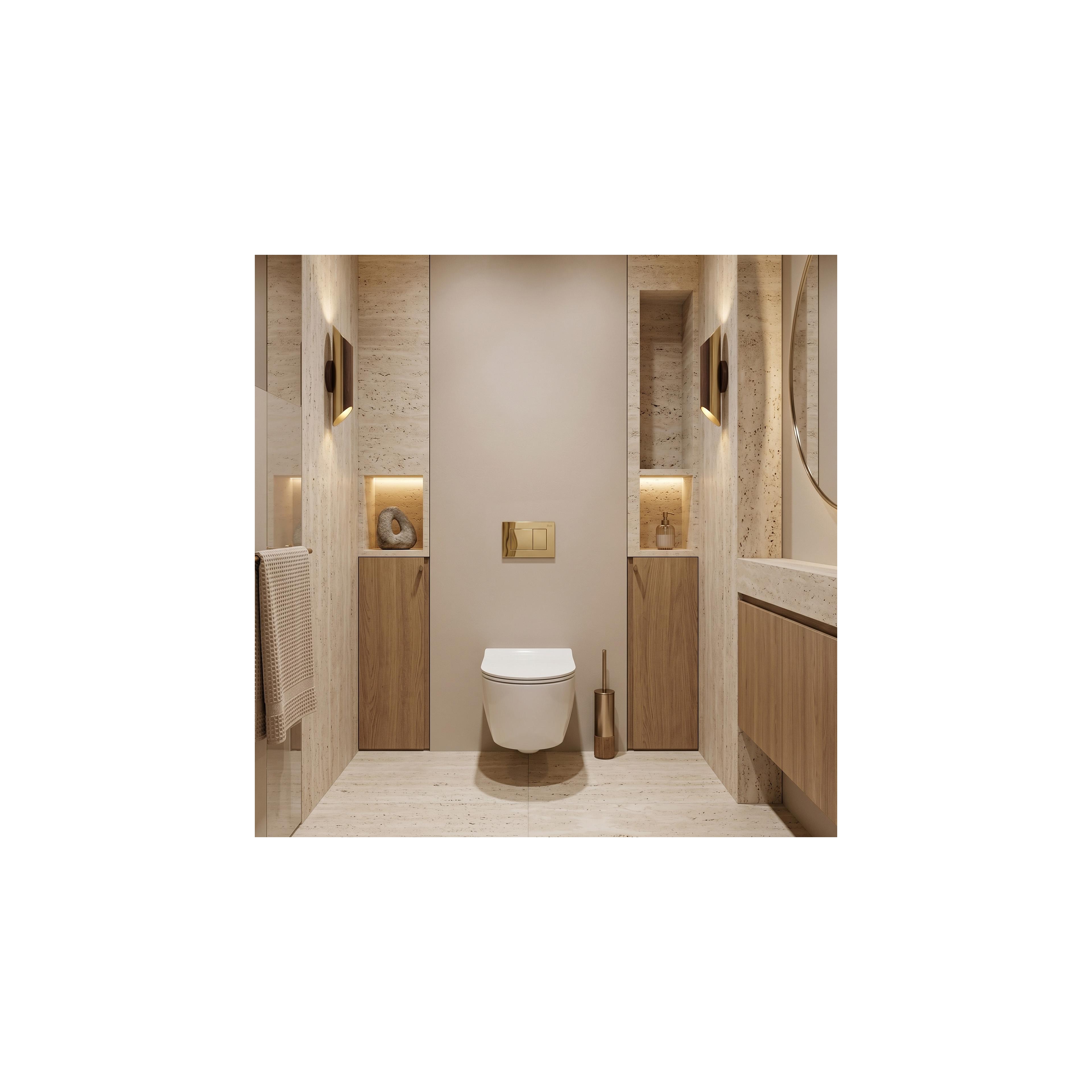 Drückplatte Rea J K011A-Q und Slim 024N Gold