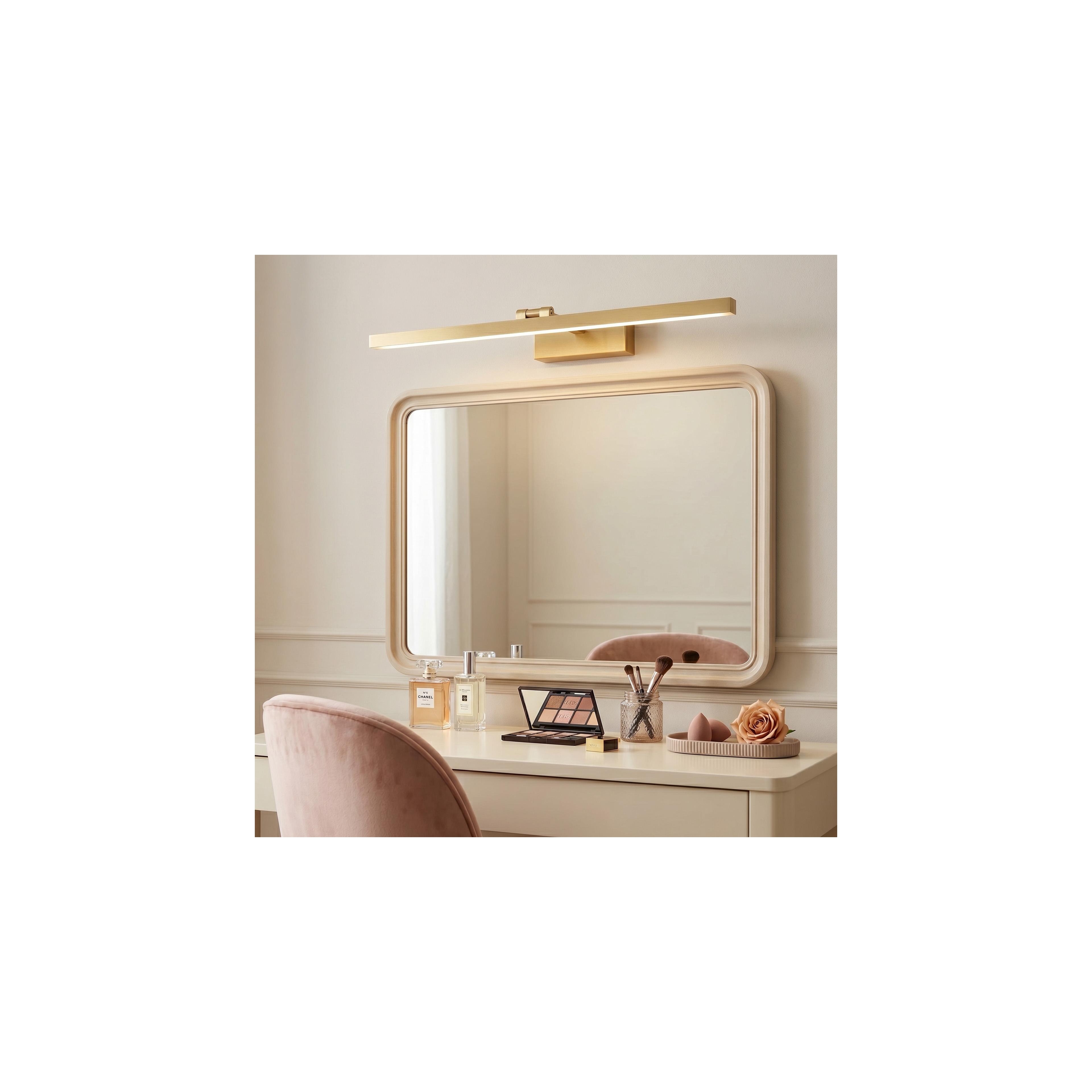 Kúpeľňové nástenné LED svietidlo APP1865-1W 80 cm BRUSH GOLD