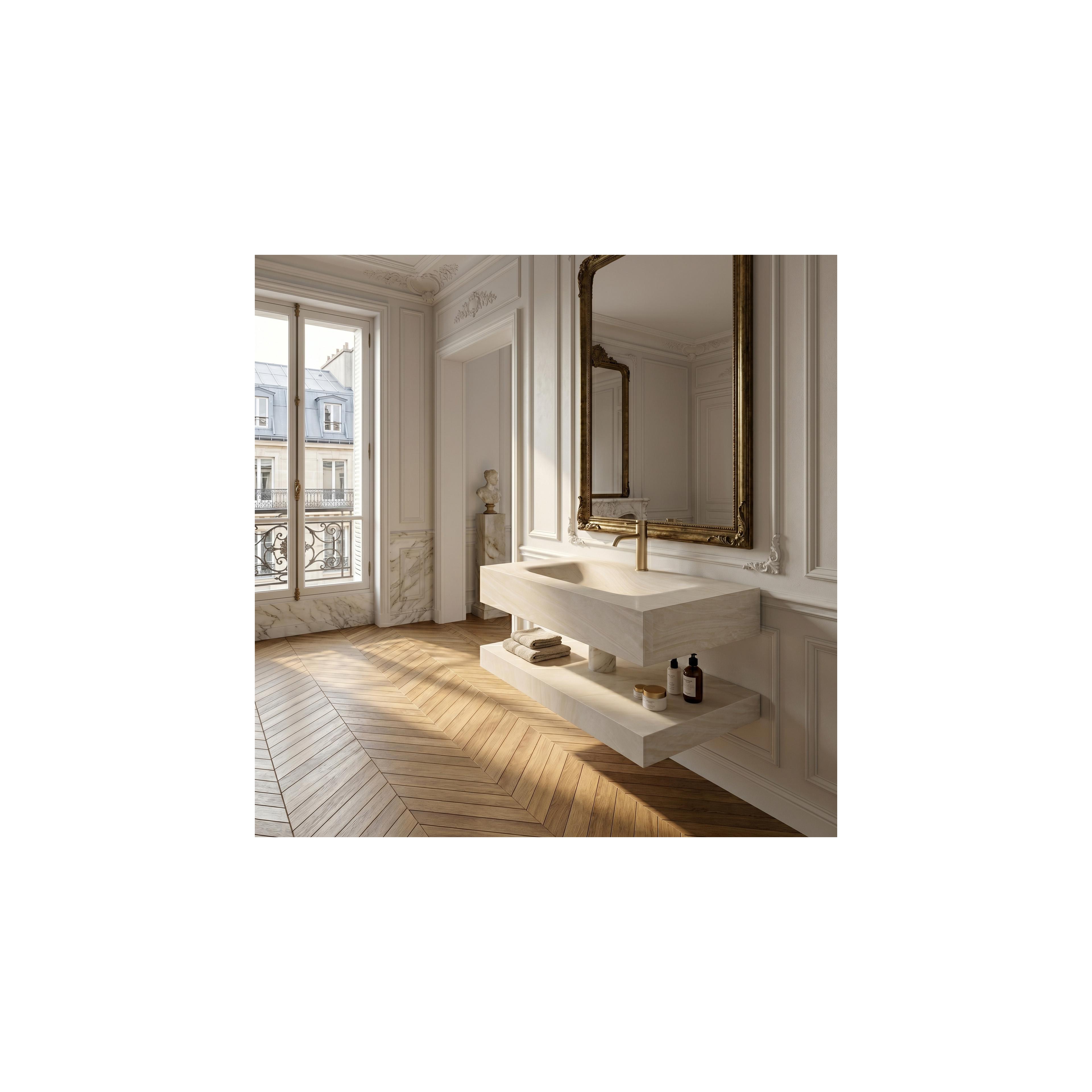 Wandwaschbecken REA Apollo Gran Cloud Sky 80