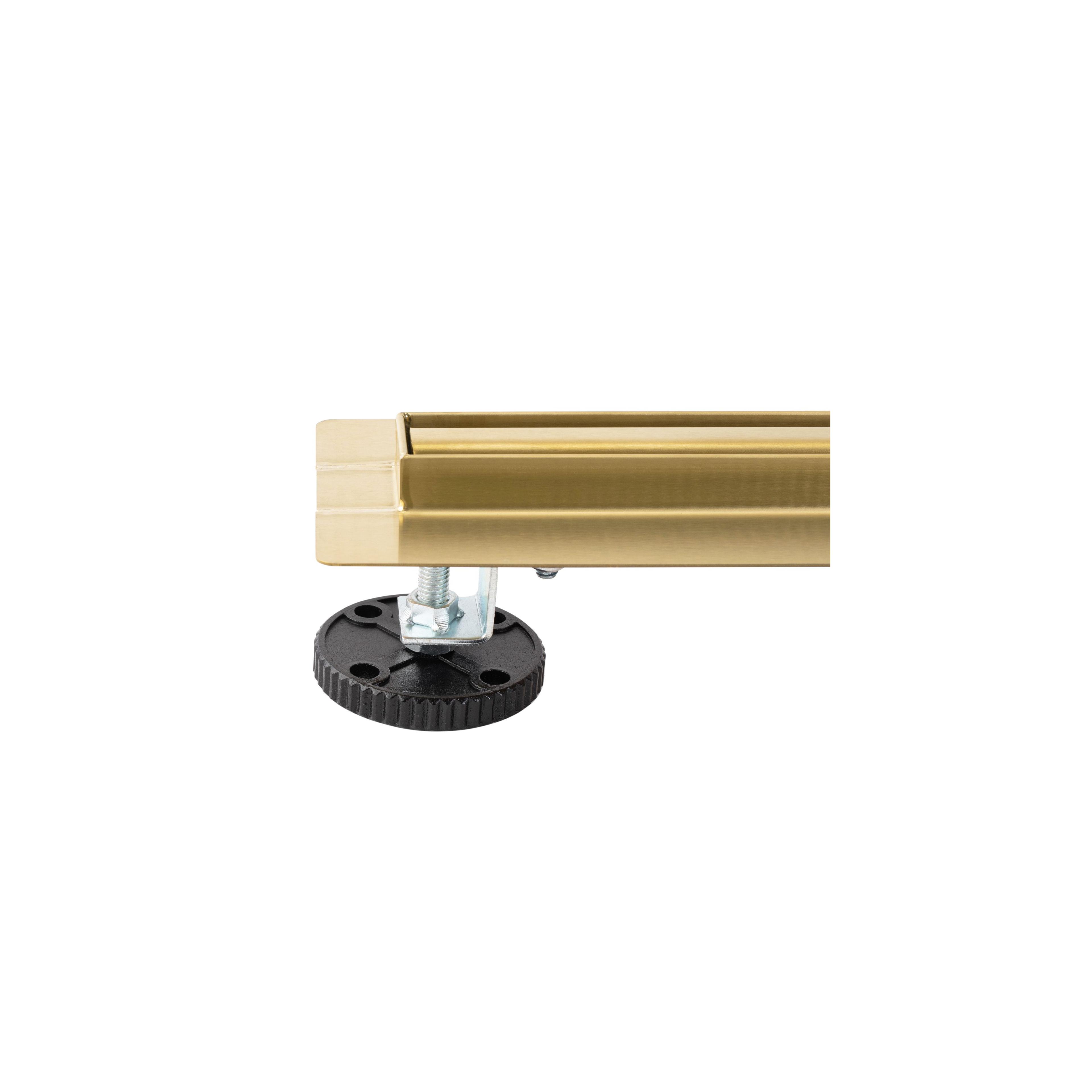 Linijski odtok REA Neox Slim pro Brush Gold 100
