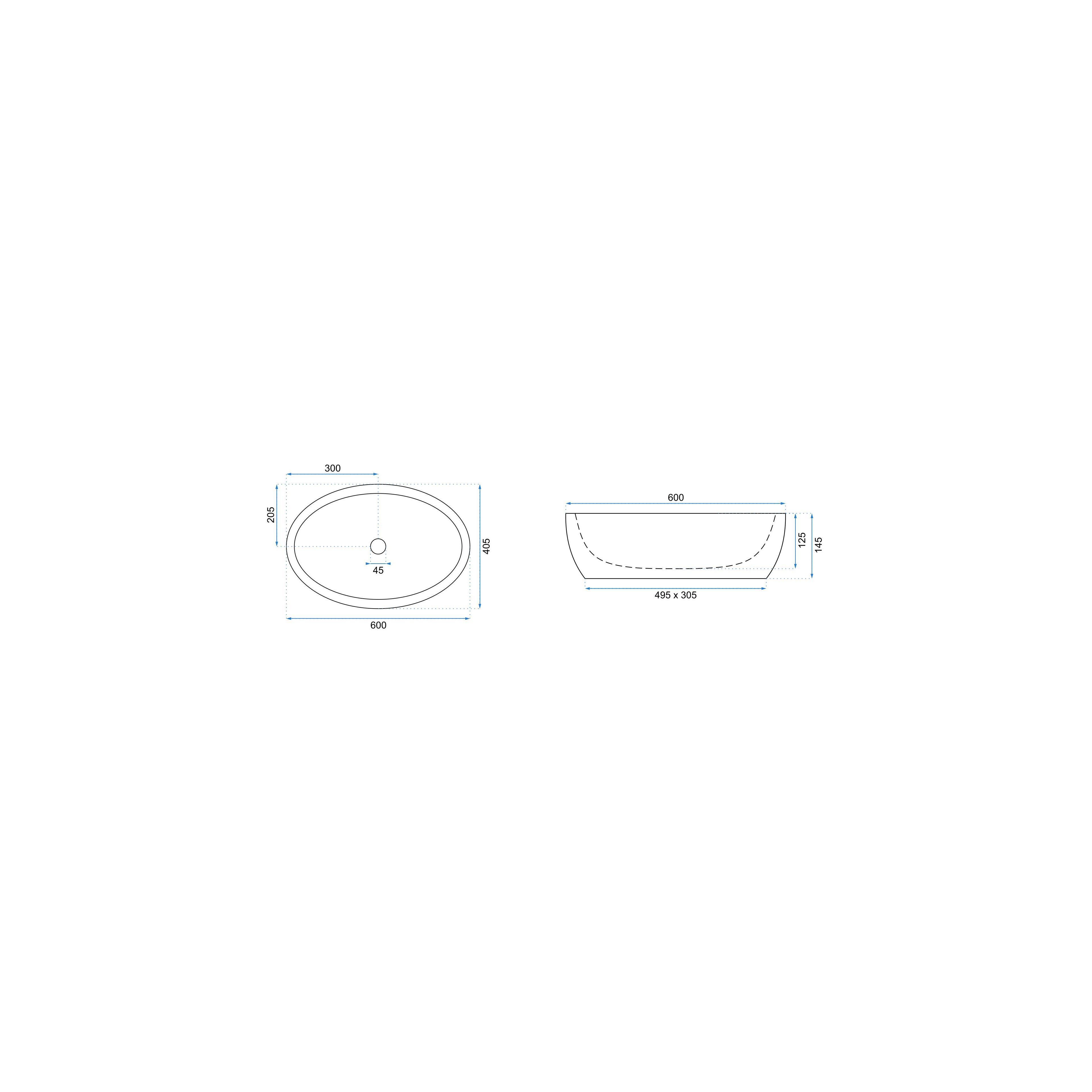 Countertop Basin Rea Melania Meryl