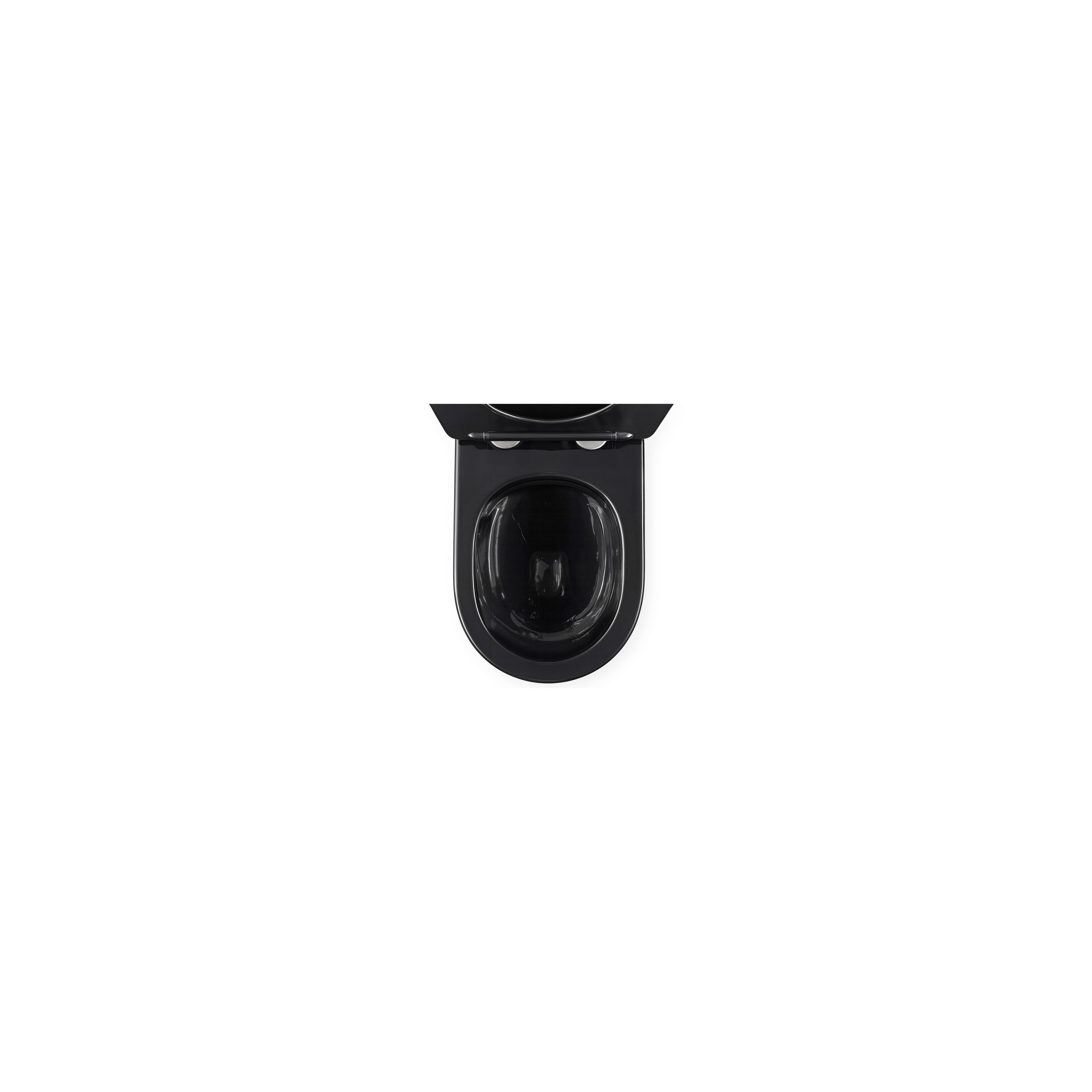 Toilet bowl Rea Carlo Mini Tornado Black Brush Gold
