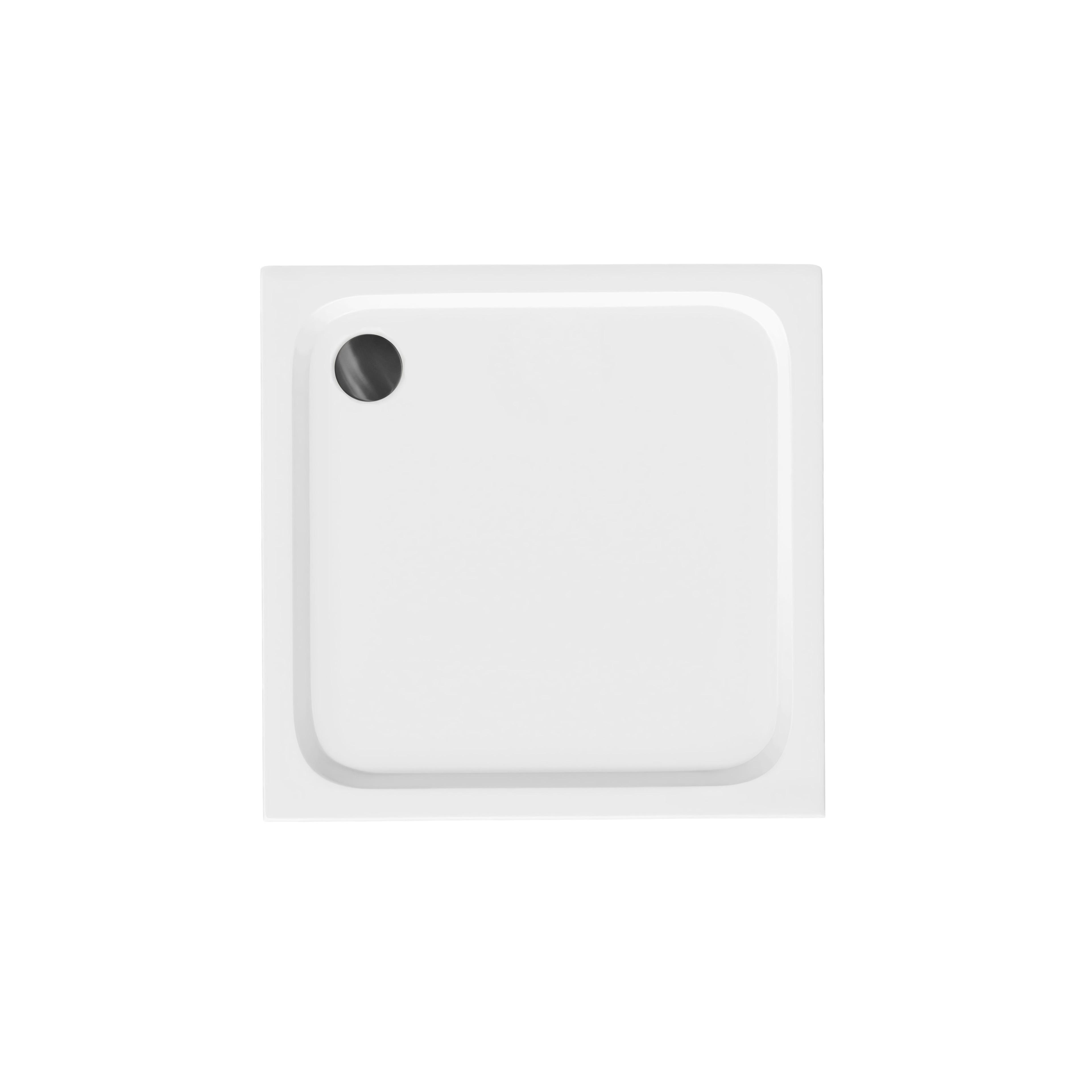 Base de duche acrílica Rea Belmond White 90x90 Titan