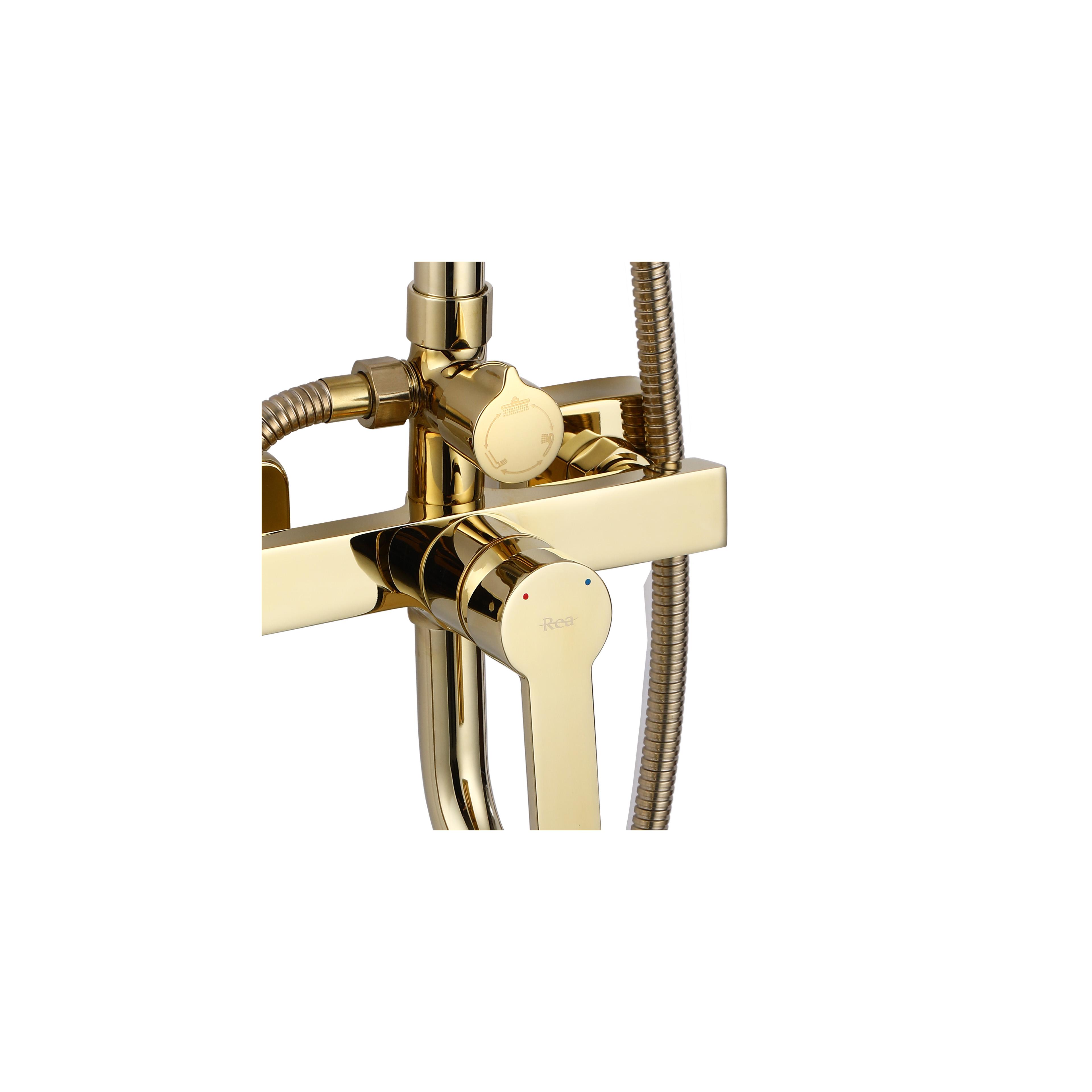 Duschgarnitur REA ARGUS GOLD